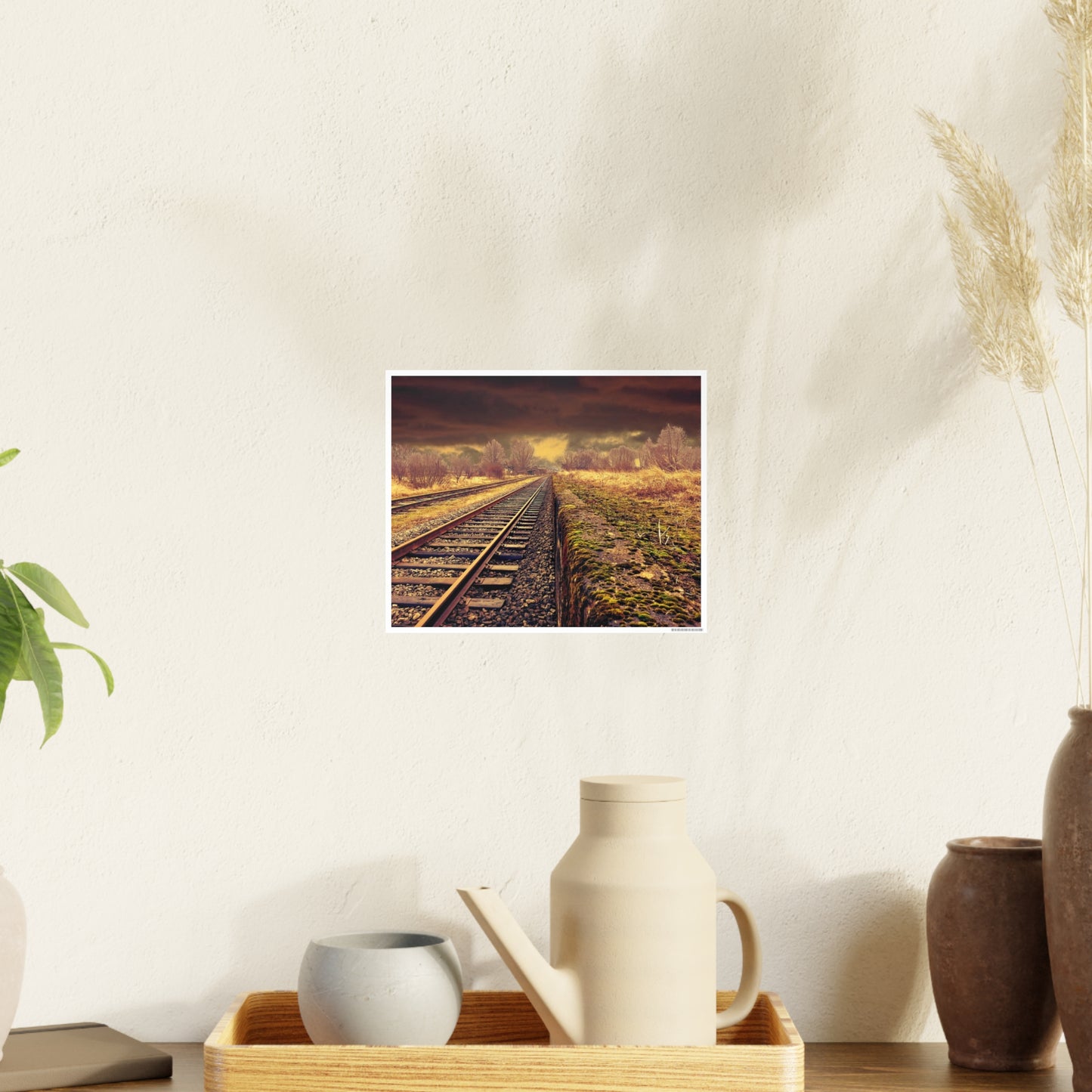 Tracks Photo Art Paper Posters