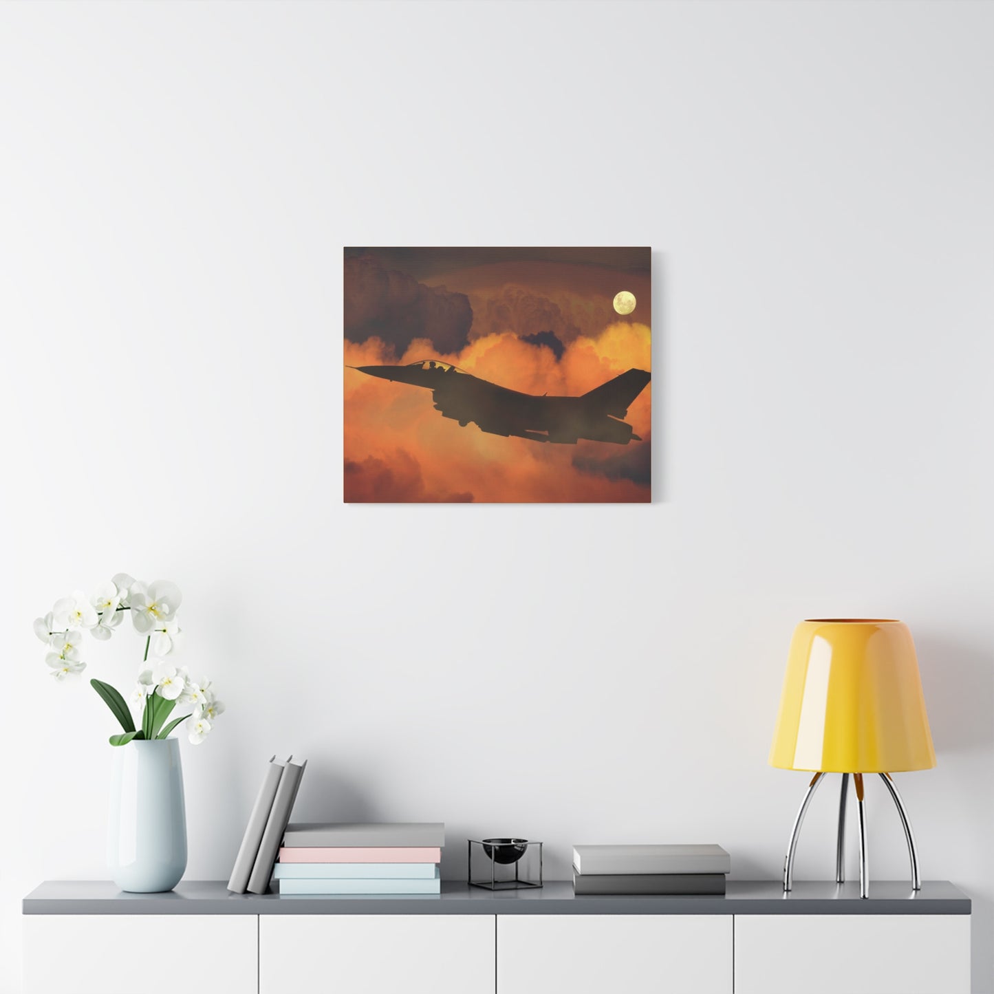 Jet Fighter Matte Canvas, Stretched, 1.25"