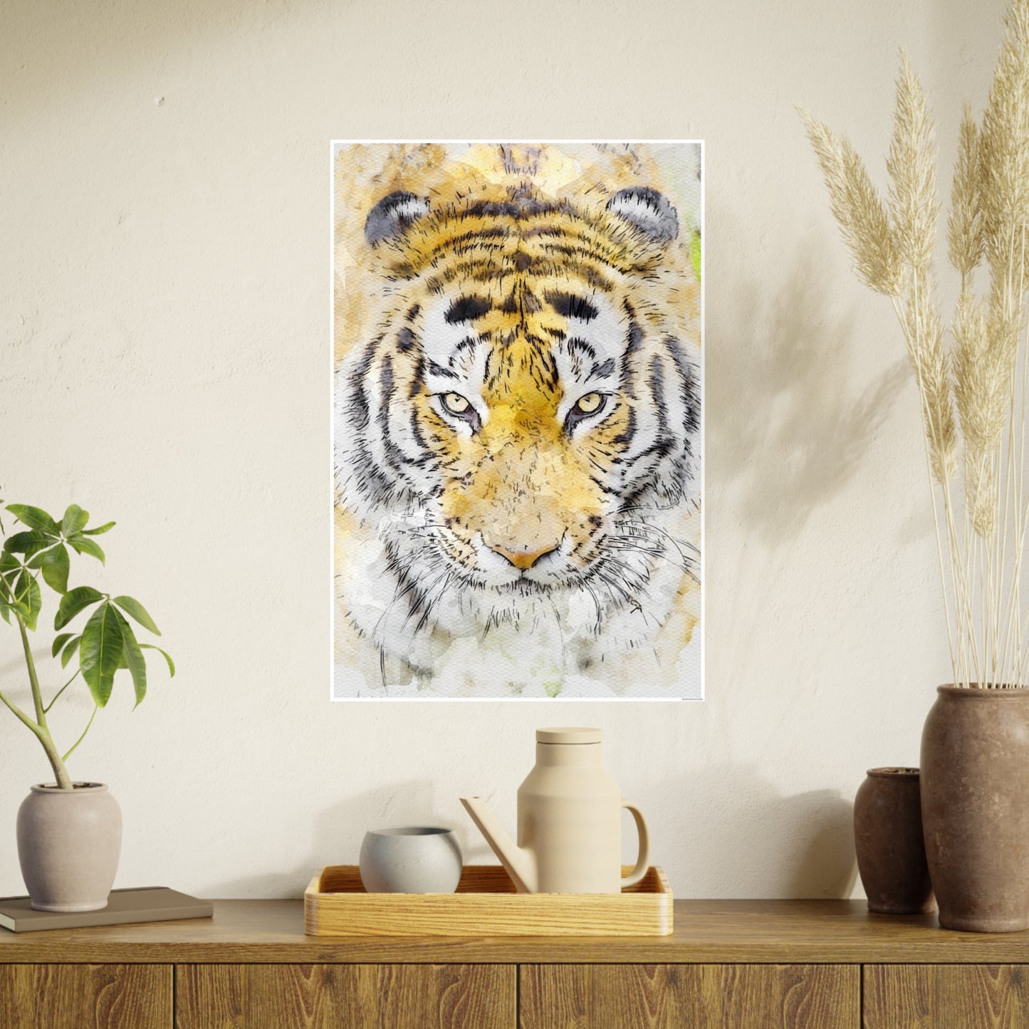 Tiger Photo Art Paper Posters