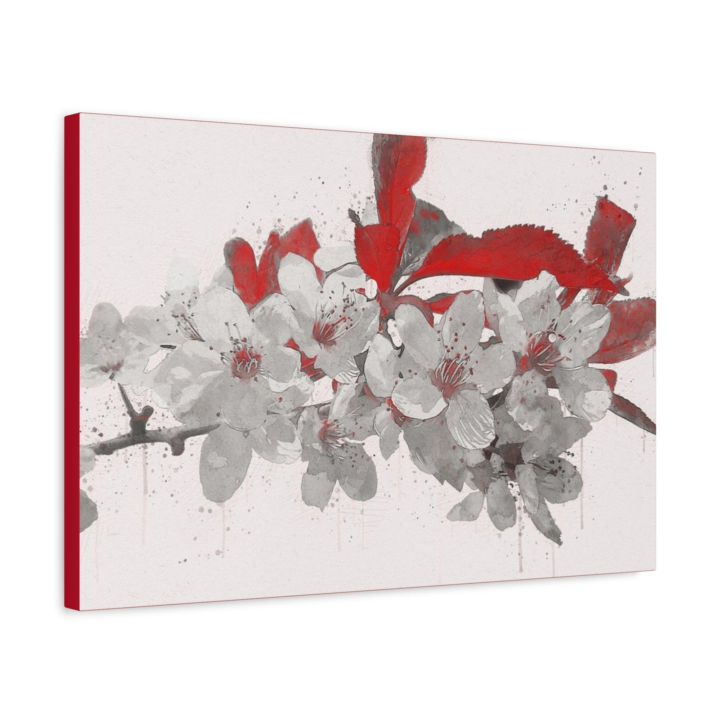 Cherry Blossom Matte Canvas, Stretched, 1.25"