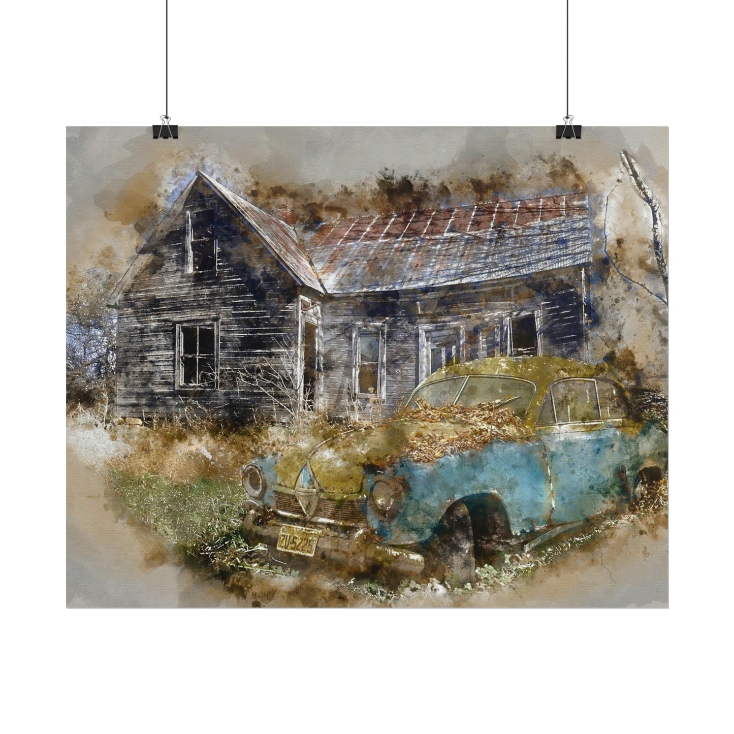 Old Barn Rolled Posters