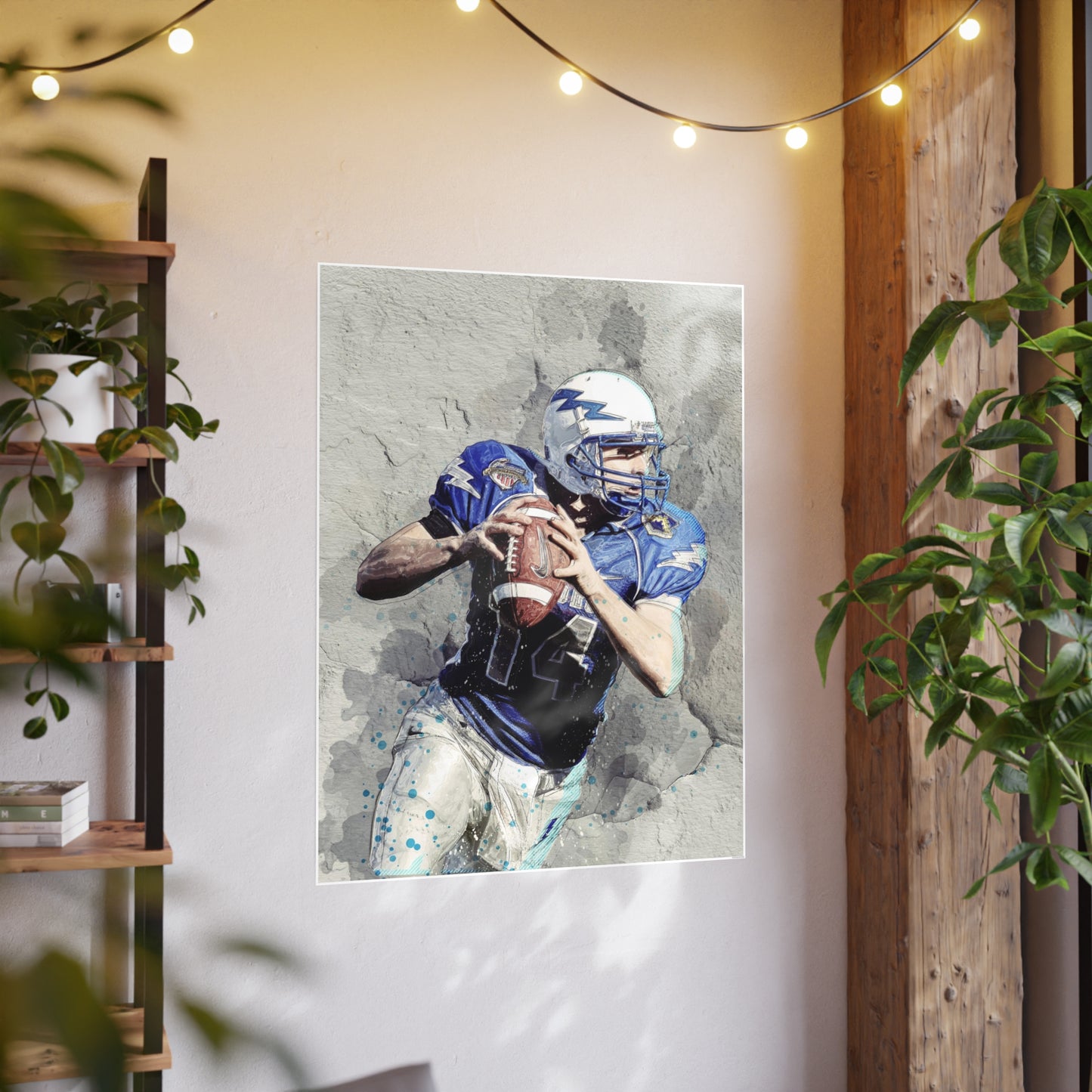 Quarterback Photo Art Paper Posters