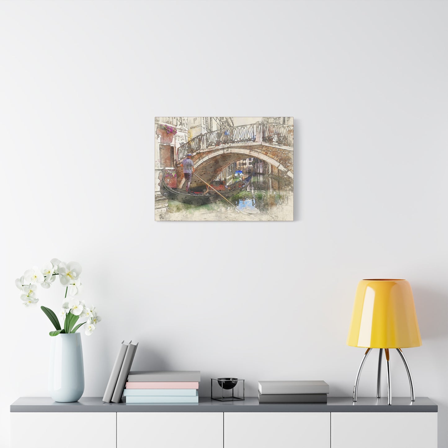 Gondola Matte Canvas, Stretched, 1.25"