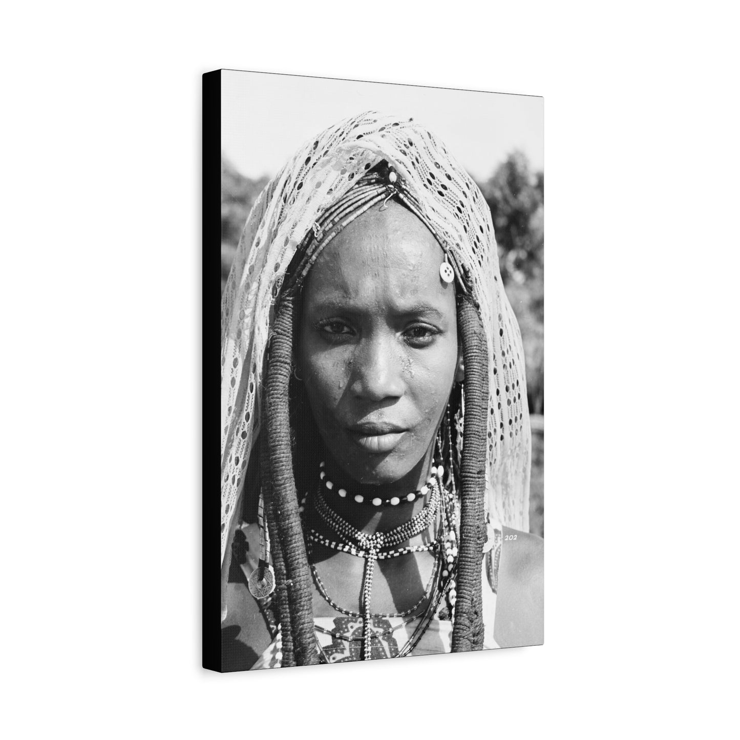 Woman Matte Canvas, Stretched, 1.25"