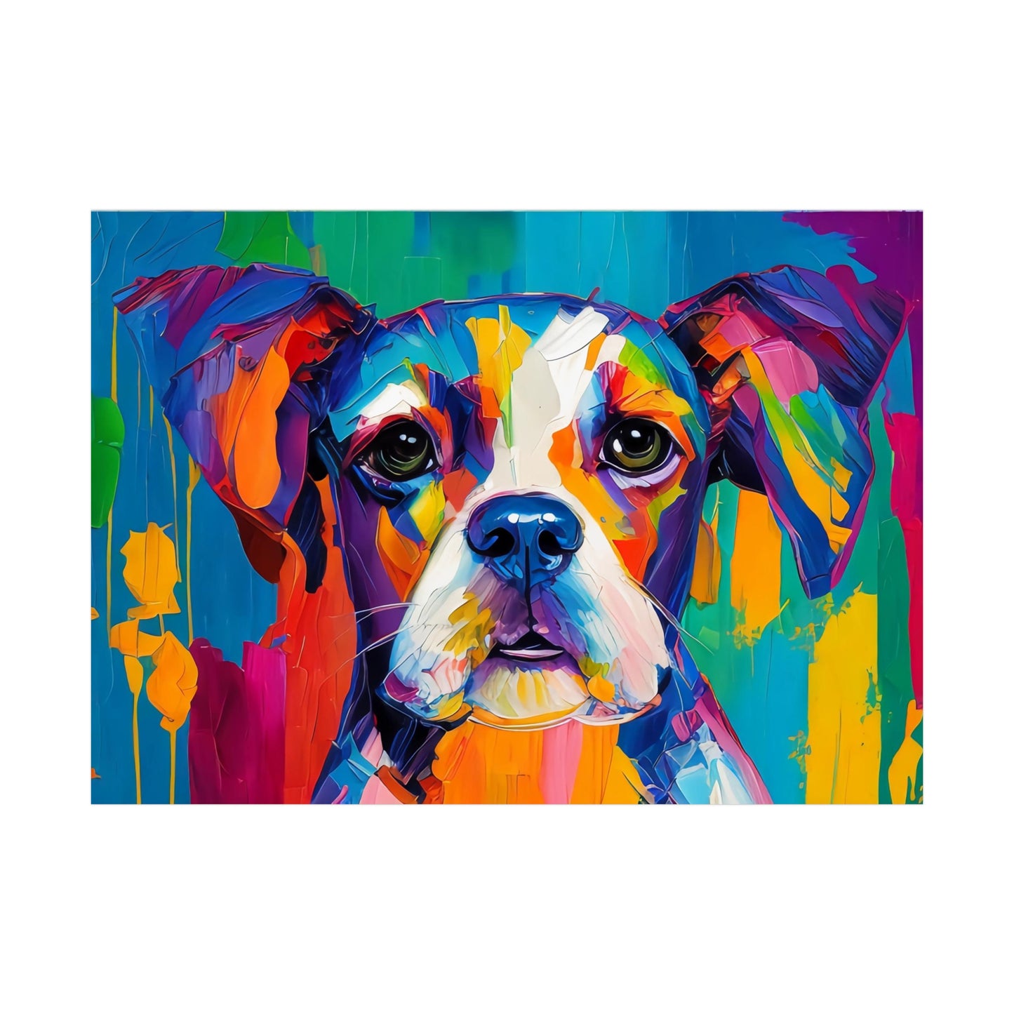 Dog AI Gen Rolled Posters