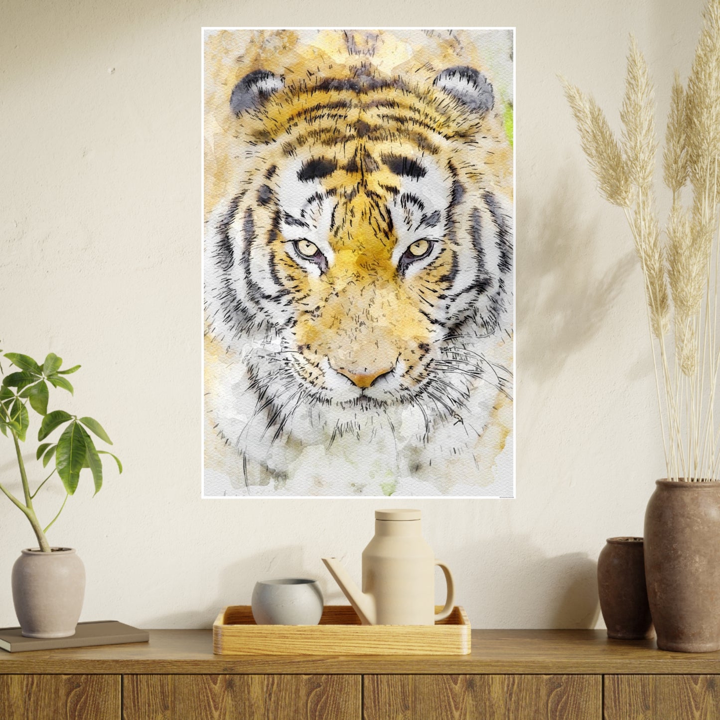 Tiger Photo Art Paper Posters
