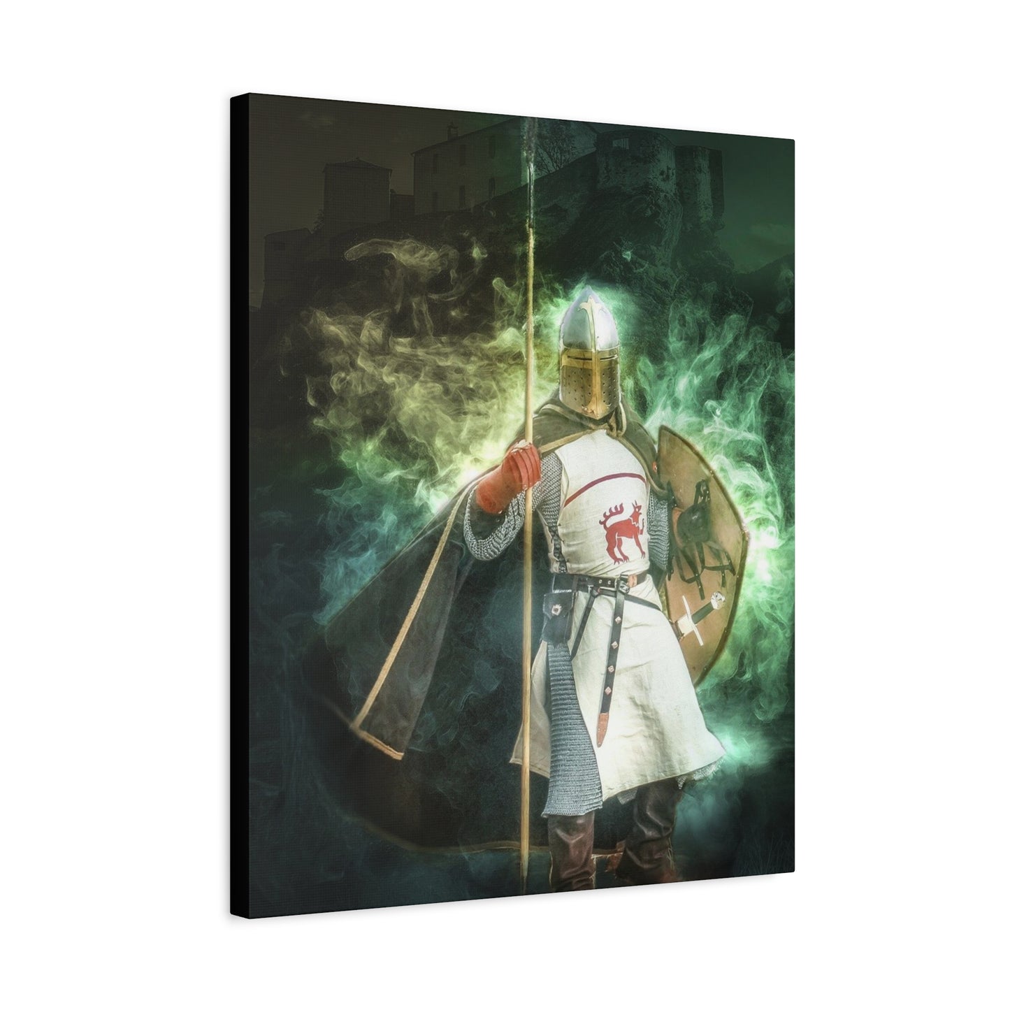 Knight Matte Canvas, Stretched, 1.25"
