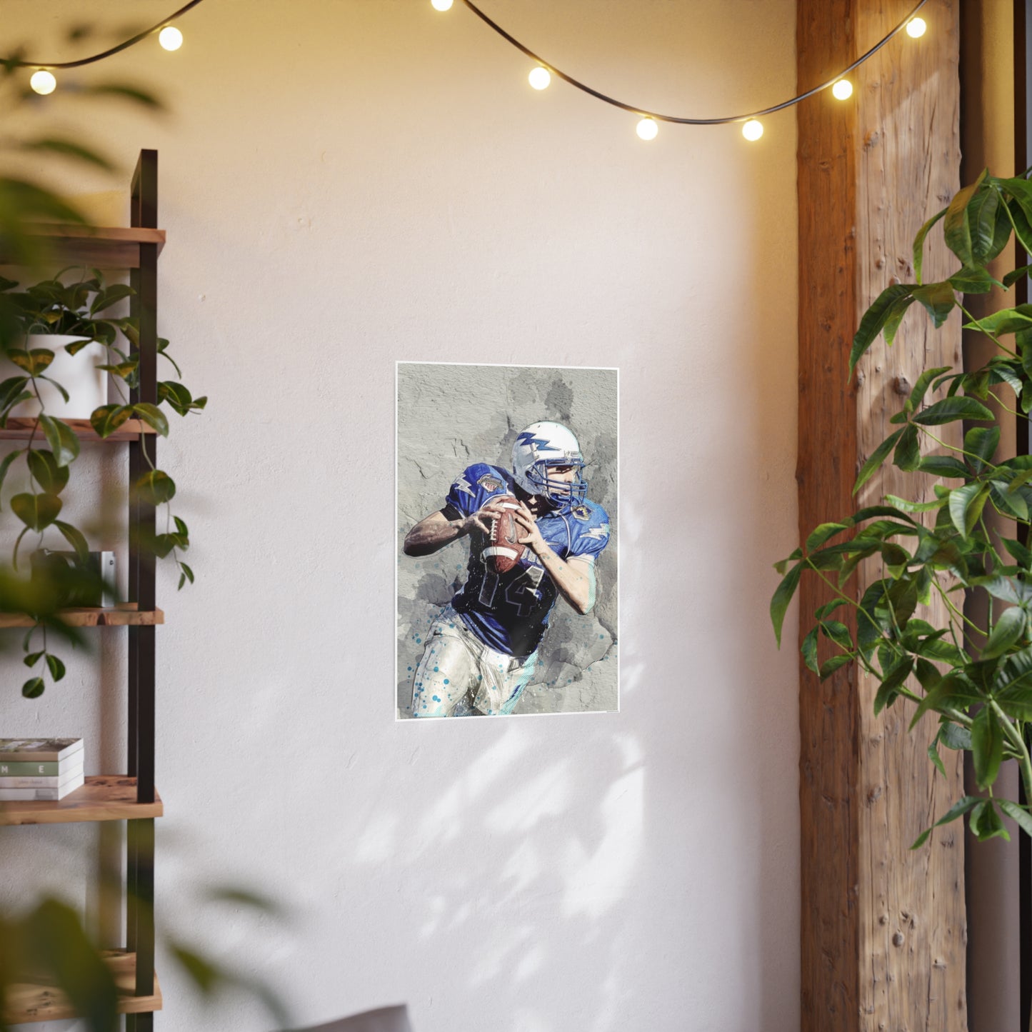 Quarterback Photo Art Paper Posters