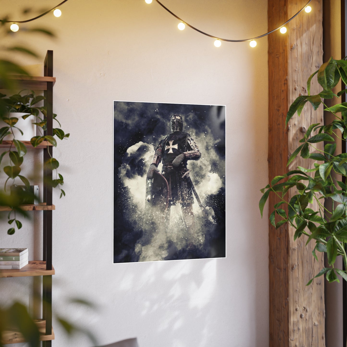 Knight Crusader Photo Art Paper Posters
