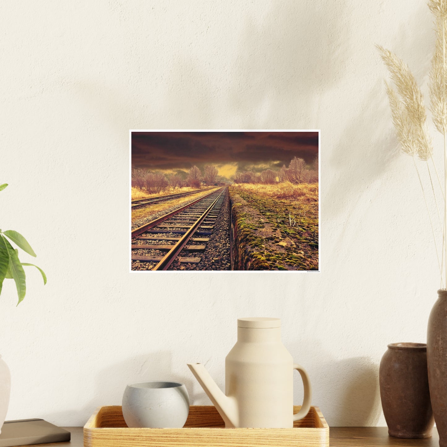 Tracks Photo Art Paper Posters