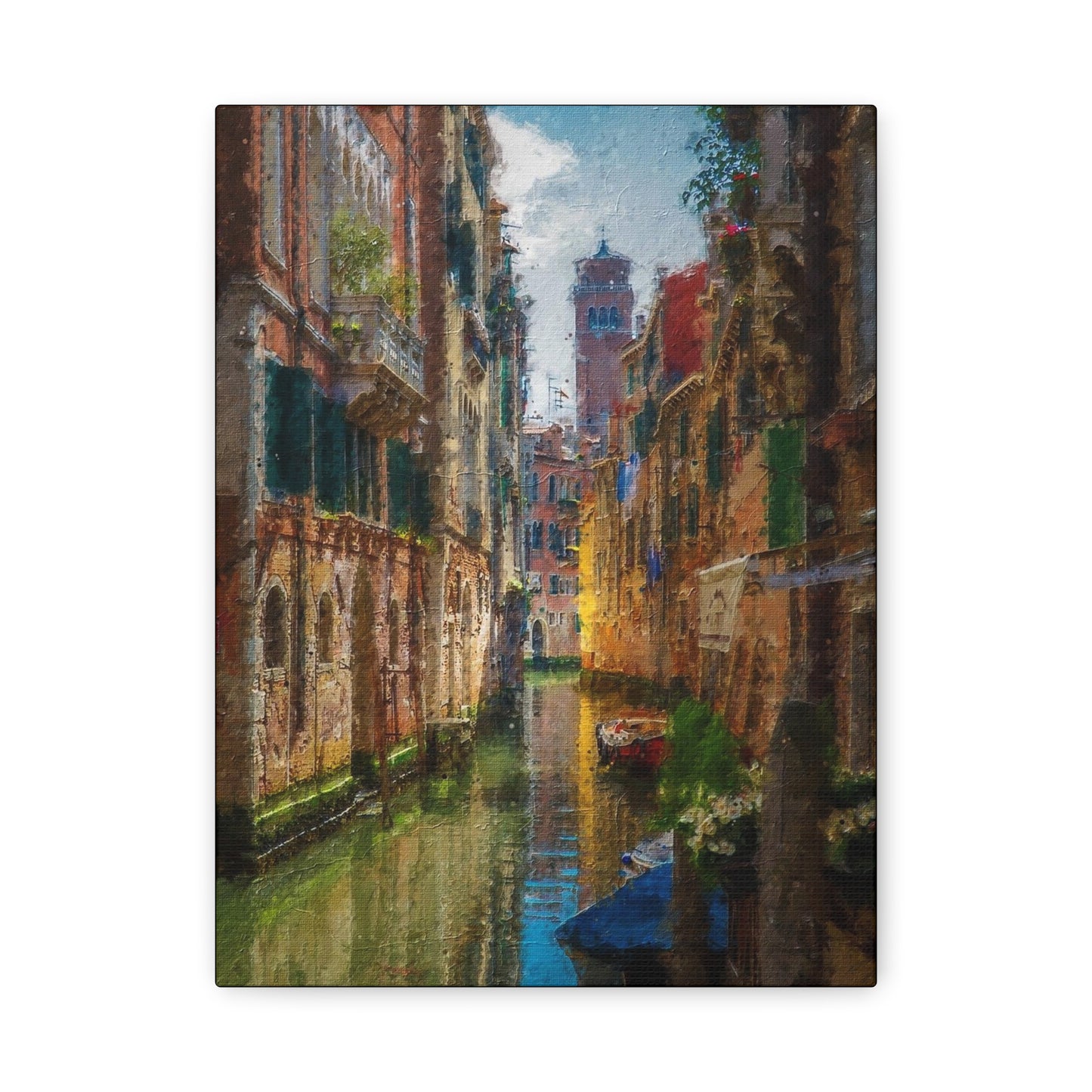 Venice Matte Canvas, Stretched, 1.25"