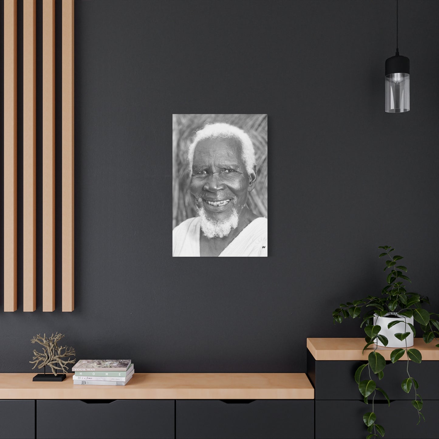 Old Man Matte Canvas, Stretched, 1.25"
