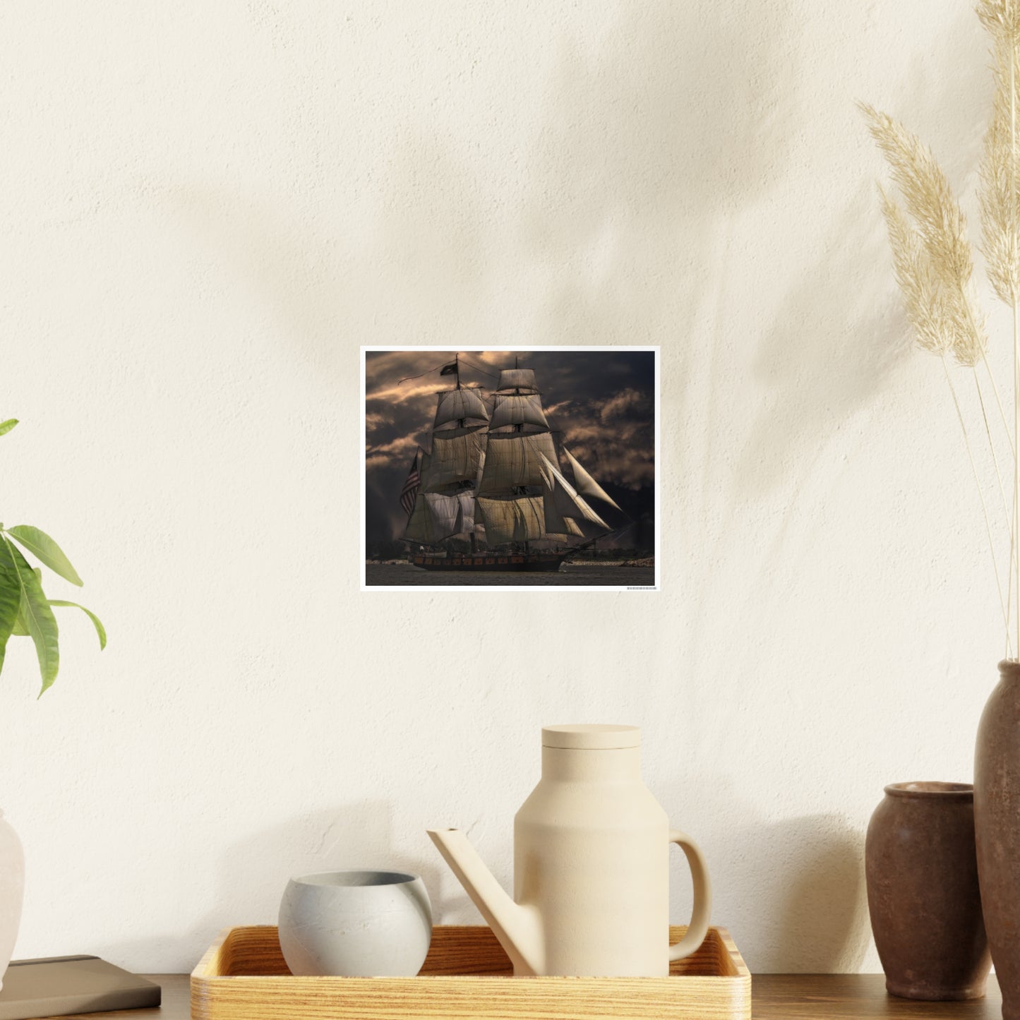 Sailing Ship Photo Art Paper Posters