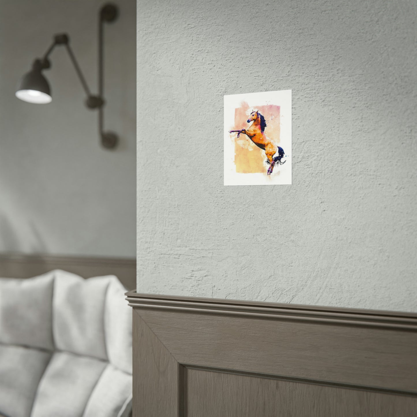 Horse Rolled Posters