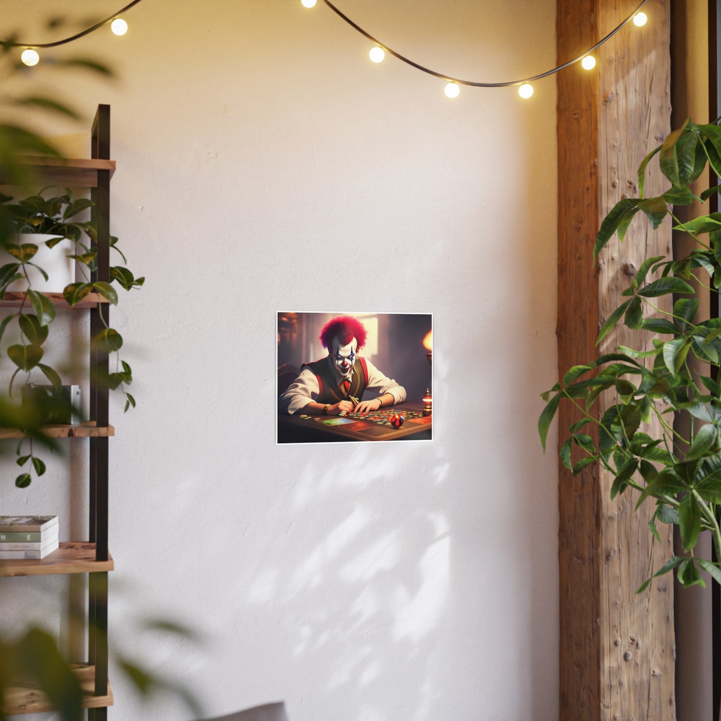 Clown AI Gen Photo Art Paper Posters