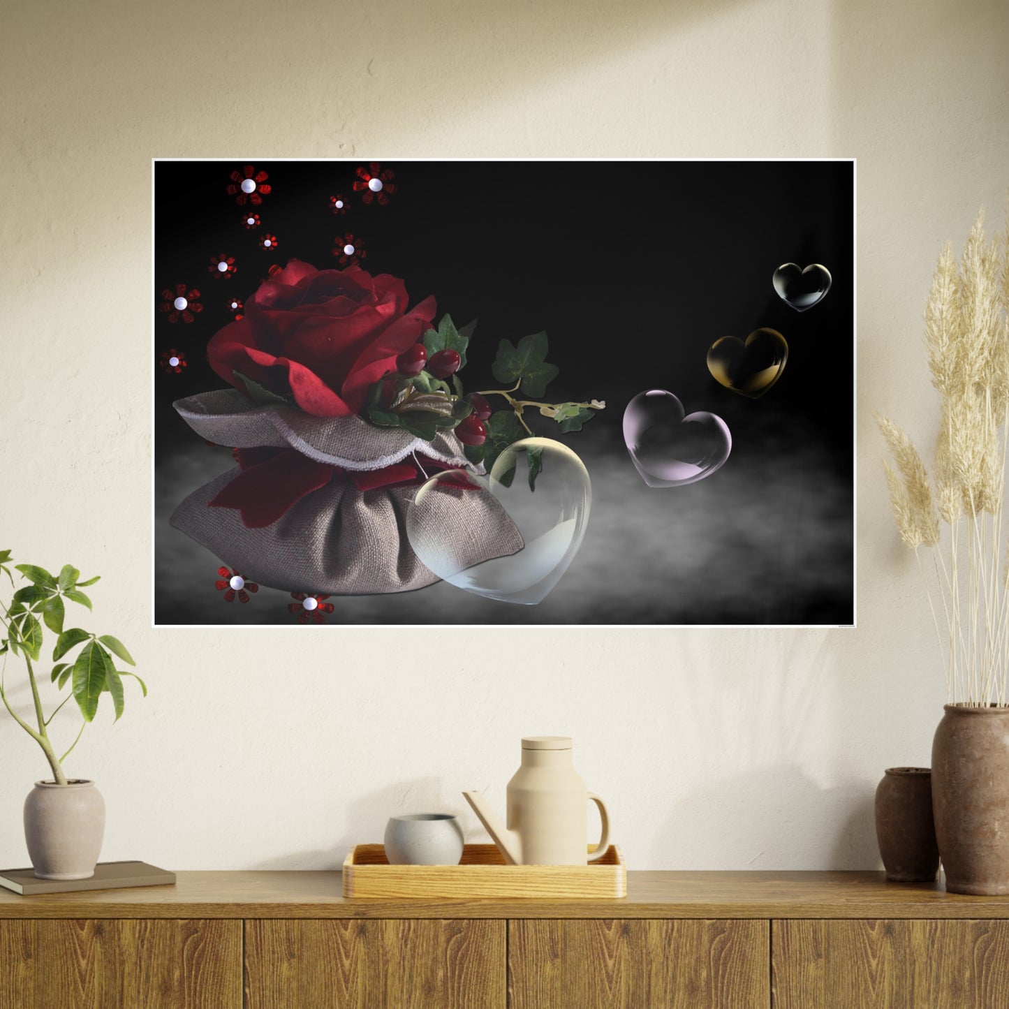 Rose Photo Art Paper Posters