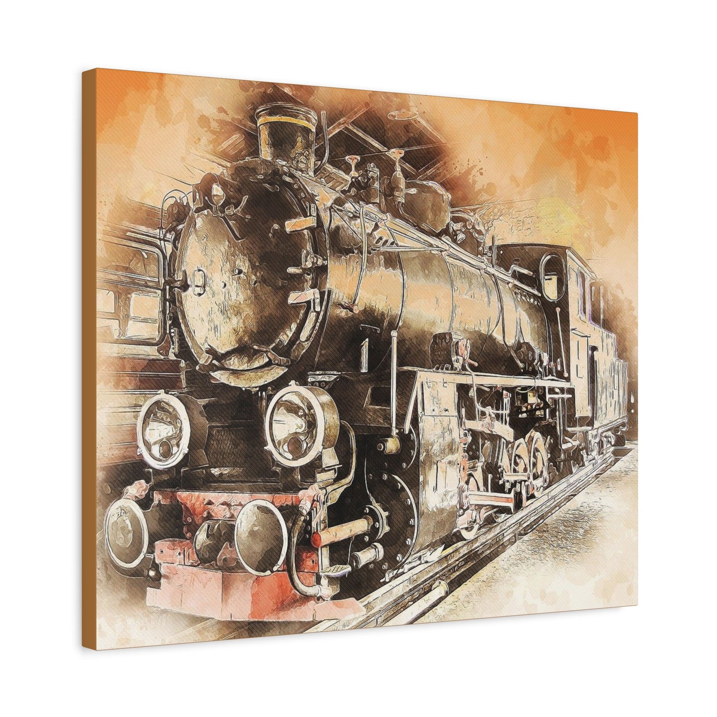 Locomotive Matte Canvas, Stretched, 1.25"