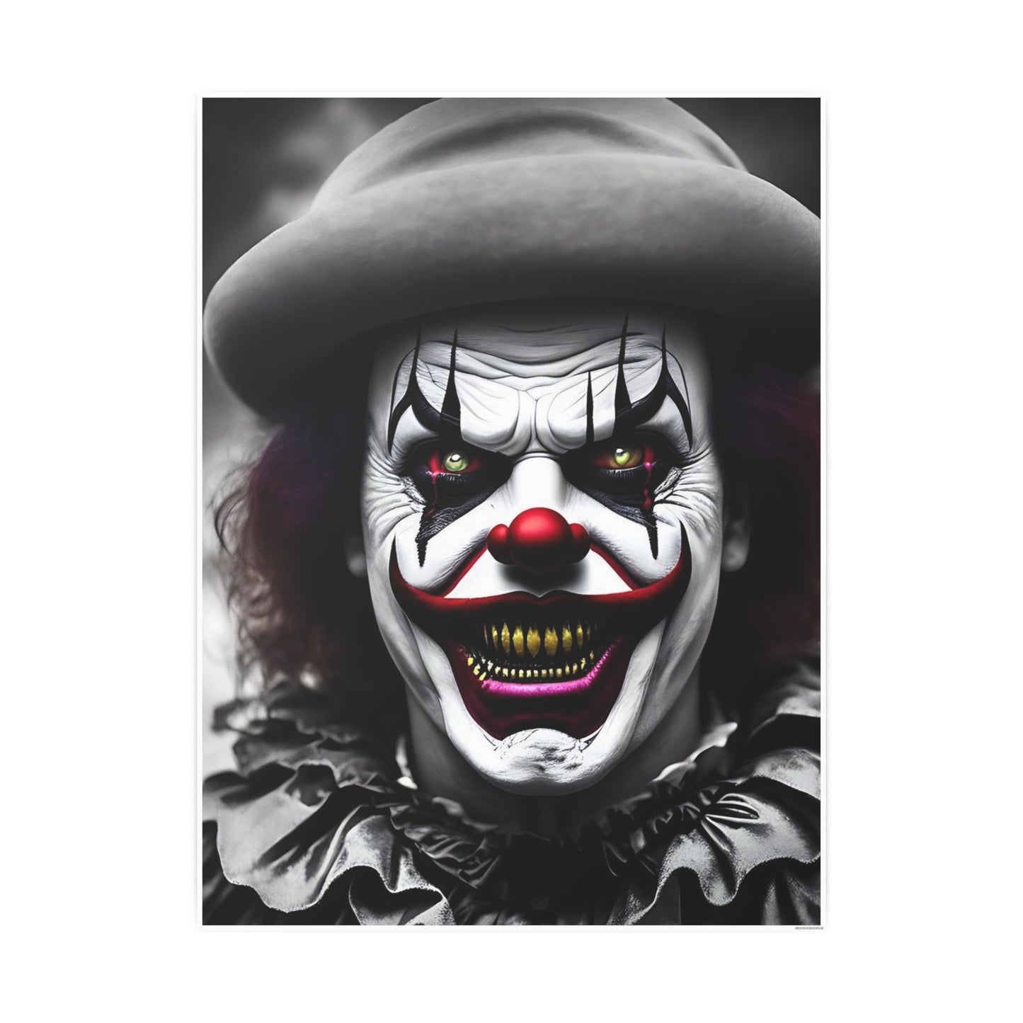 Clown AI Gen Photo Art Paper Posters