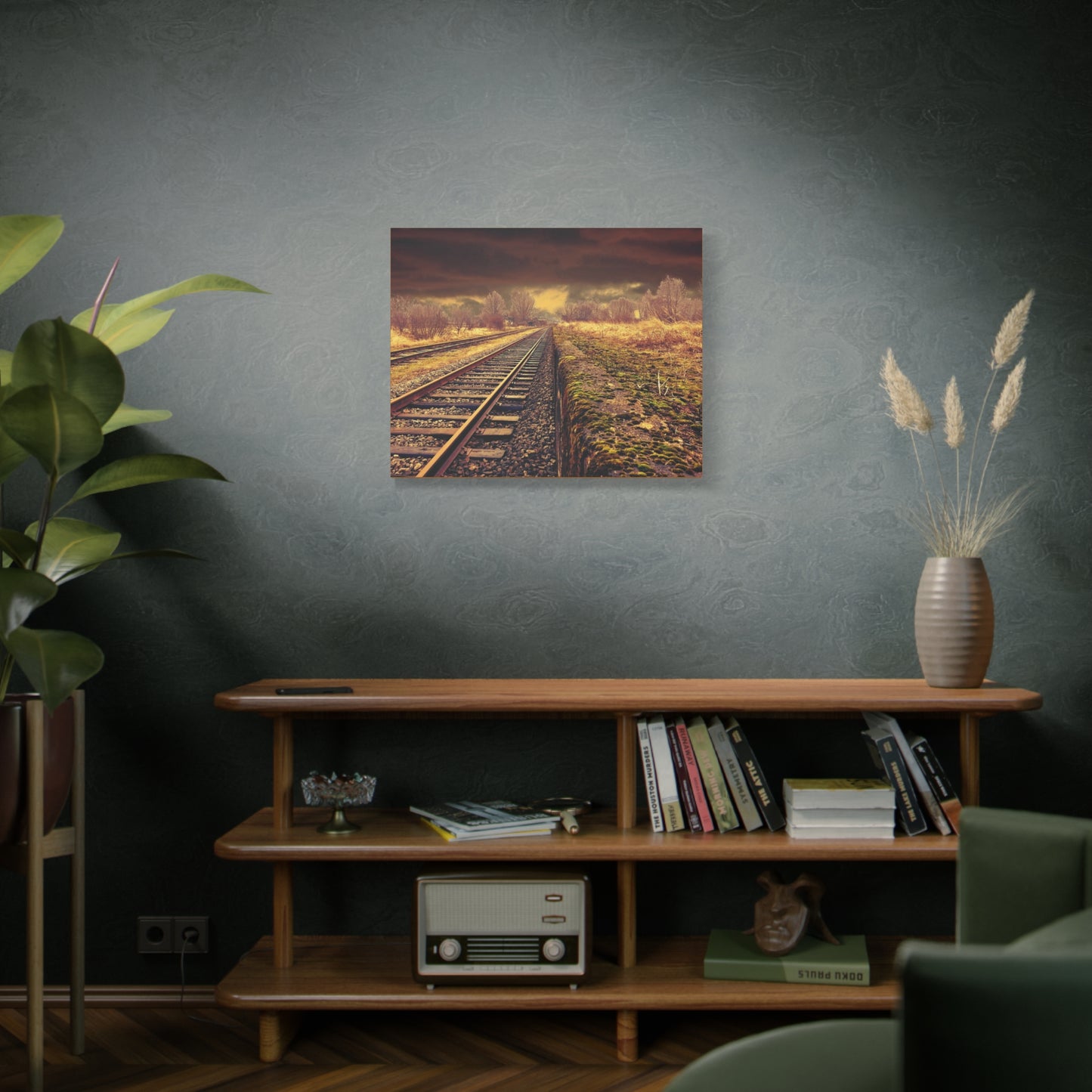 Tracks Matte Canvas, Stretched, 1.25"