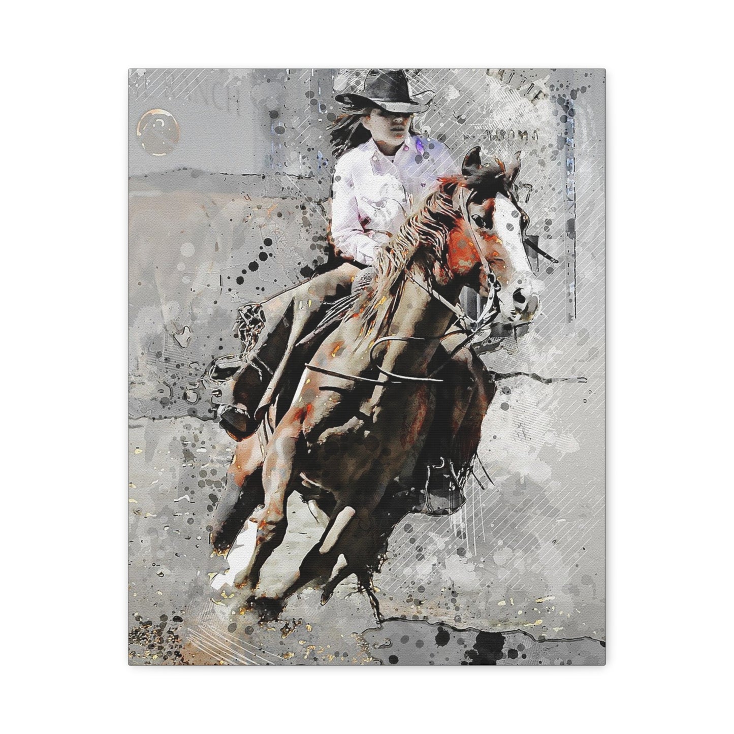 Rodeo Matte Canvas, Stretched, 1.25"