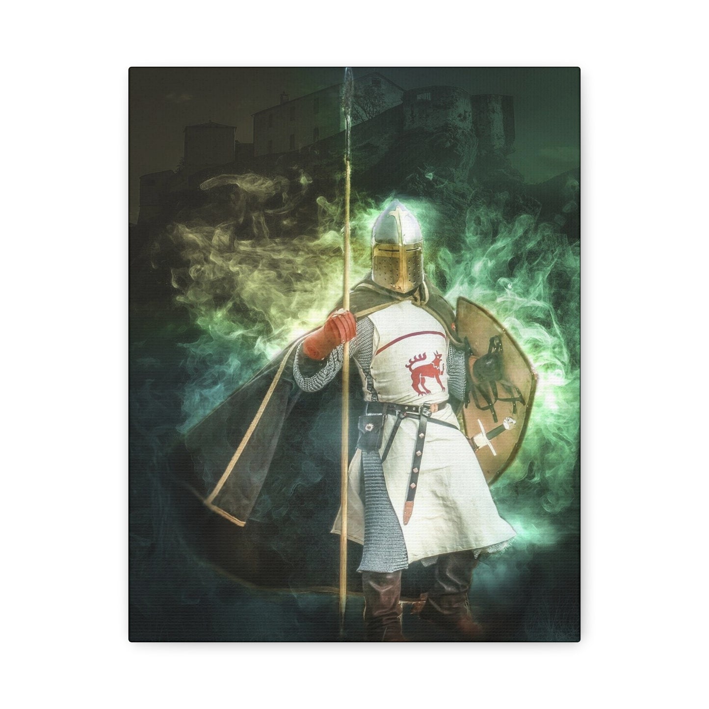 Knight Matte Canvas, Stretched, 1.25"