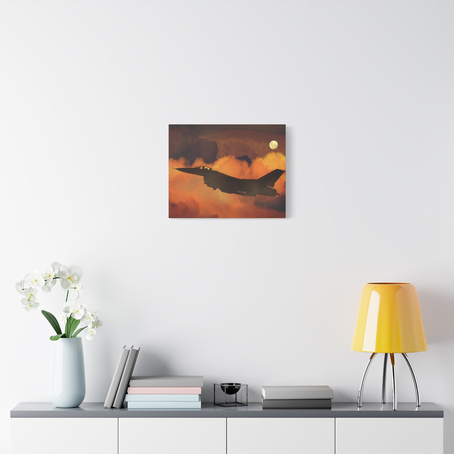 Jet Fighter Matte Canvas, Stretched, 1.25"