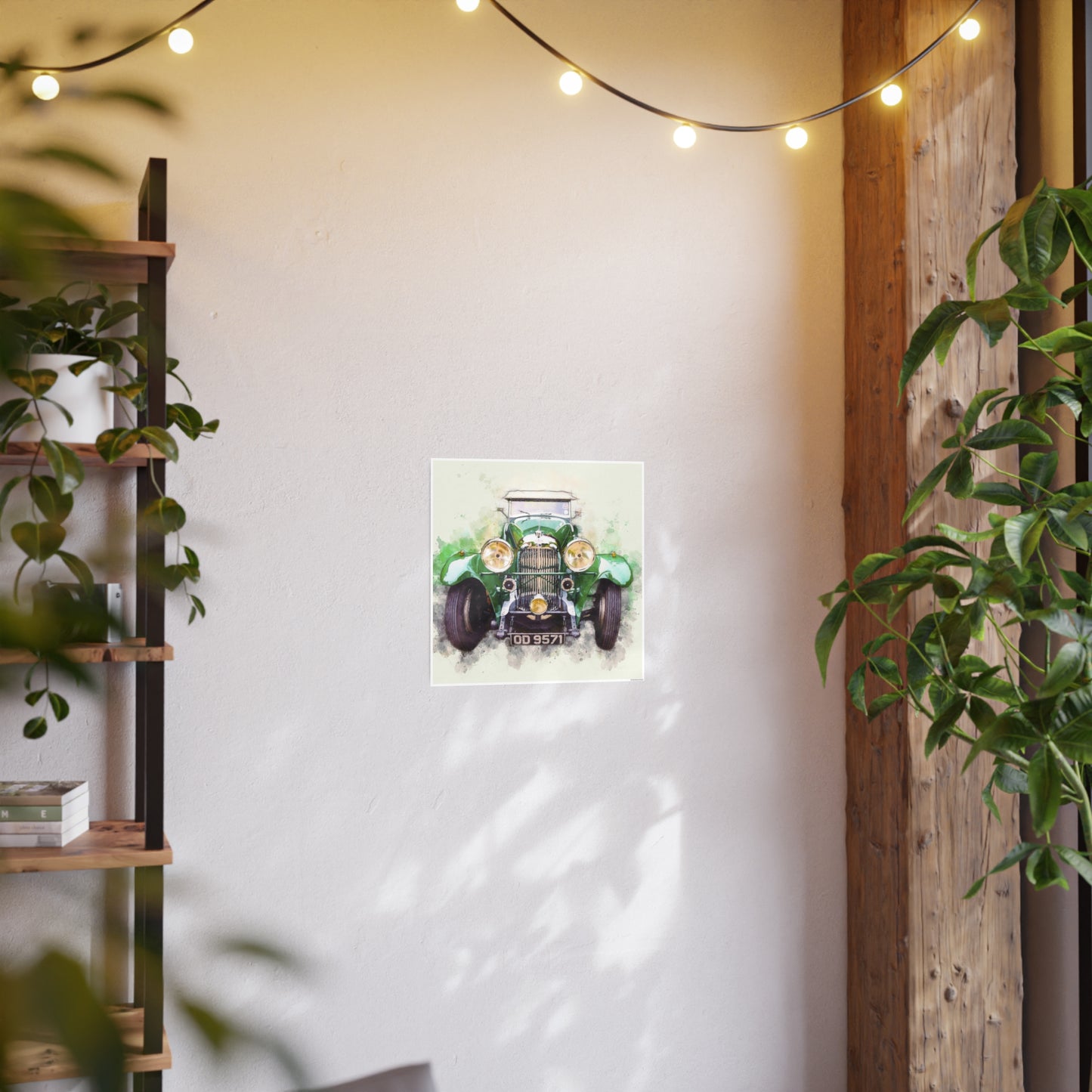Car Photo Art Paper Posters