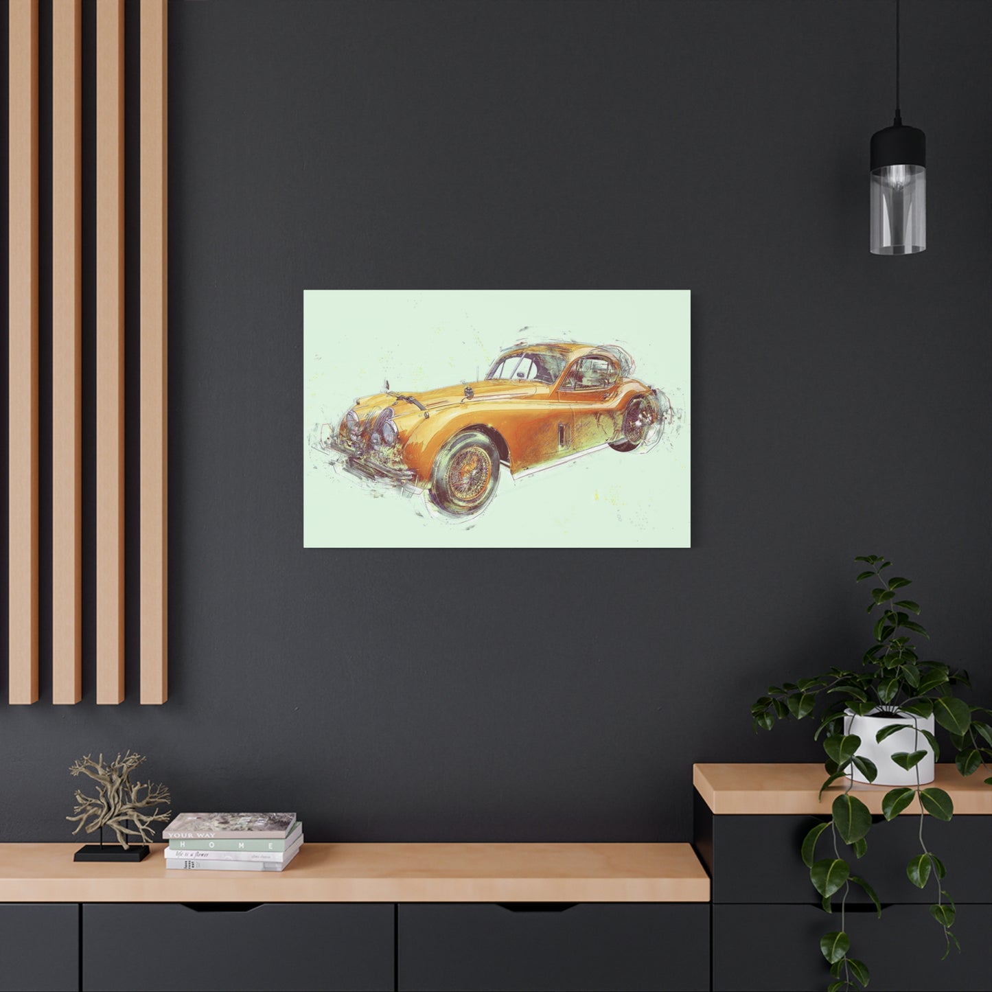 Jaguar Matte Canvas, Stretched, 1.25"