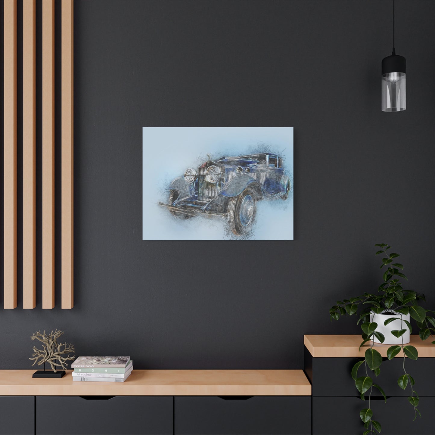 Old Car Matte Canvas, Stretched, 1.25"
