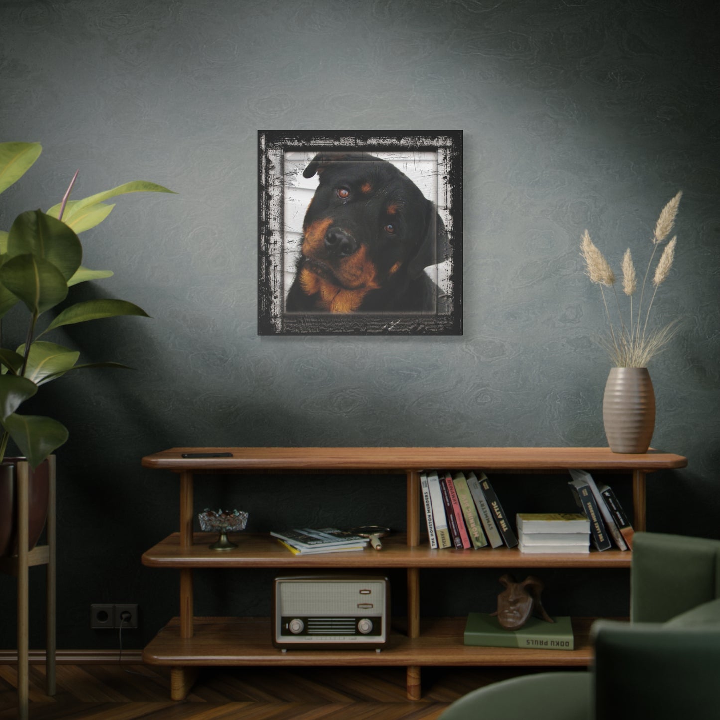 Rotweiller Matte Canvas, Stretched, 1.25"