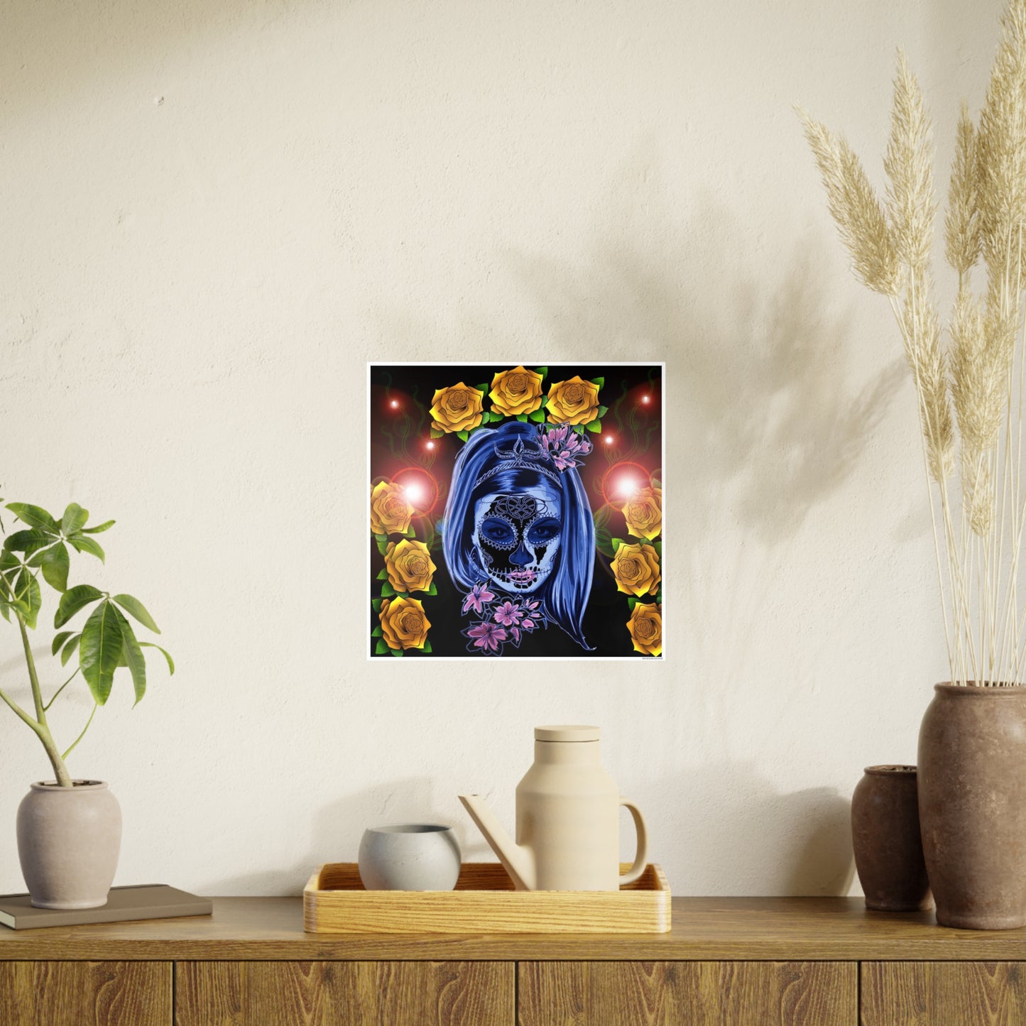 Day of the Dead Photo Art Paper Posters