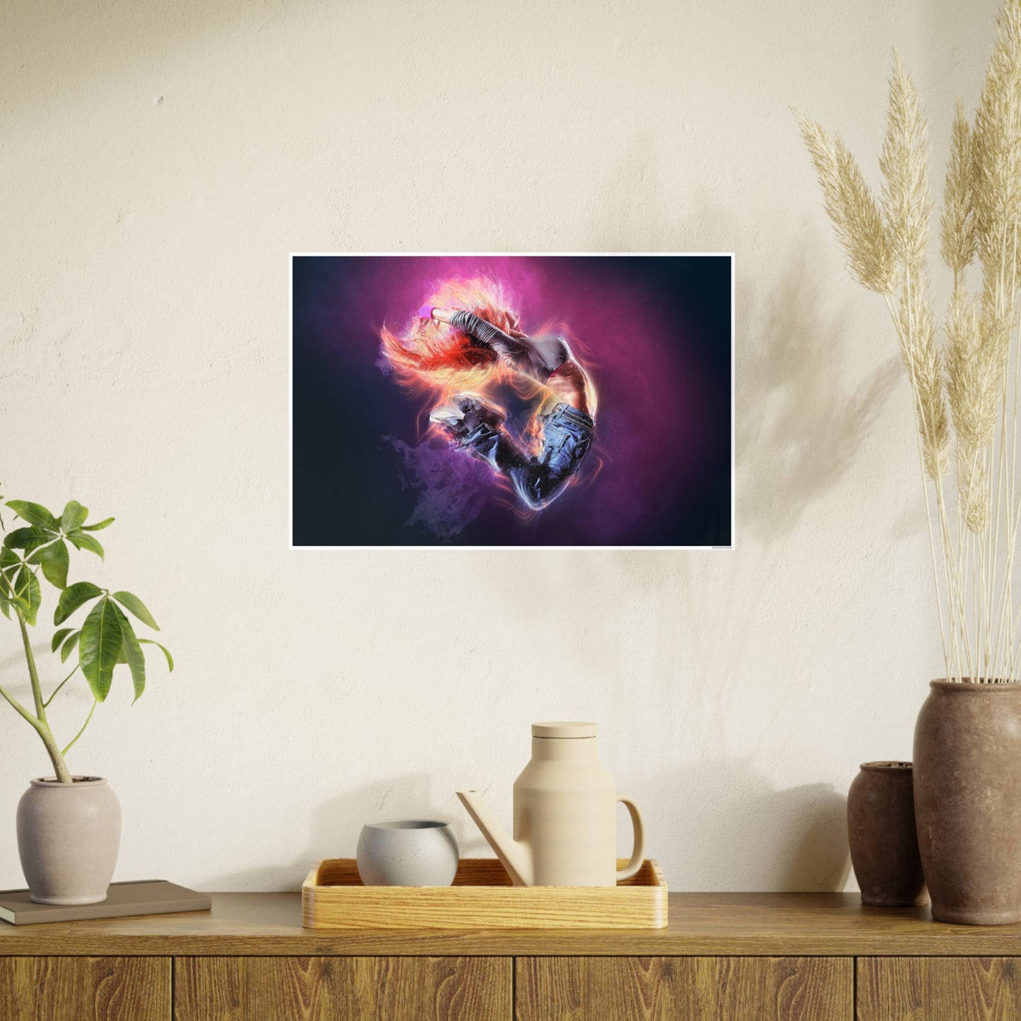 Woman Photo Art Paper Posters