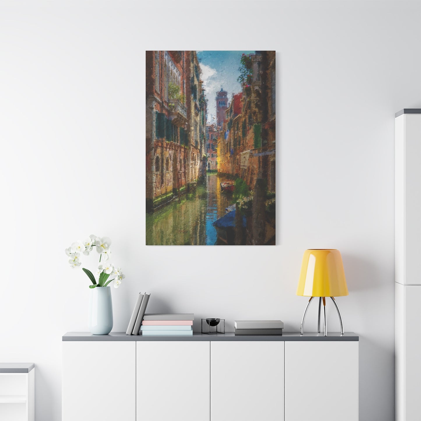 Venice Matte Canvas, Stretched, 1.25"