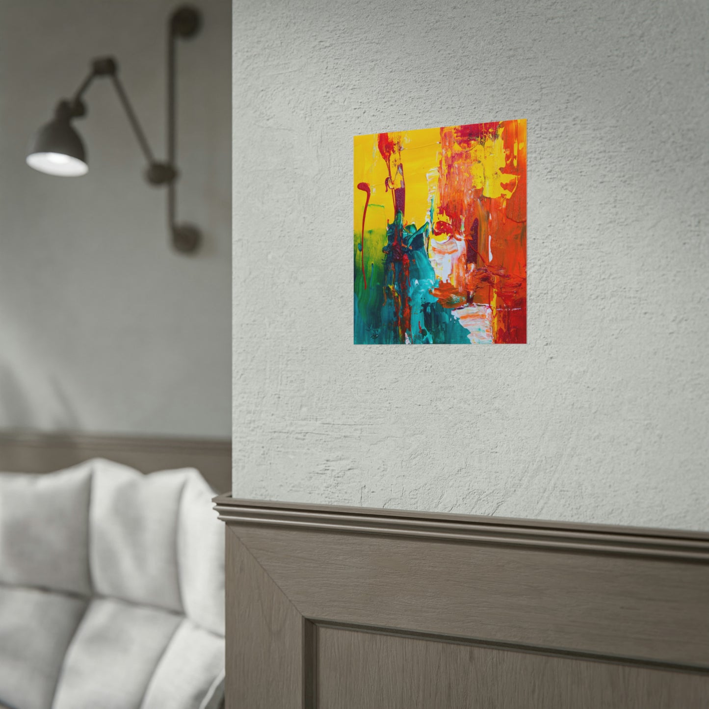 Abstract Rolled Posters