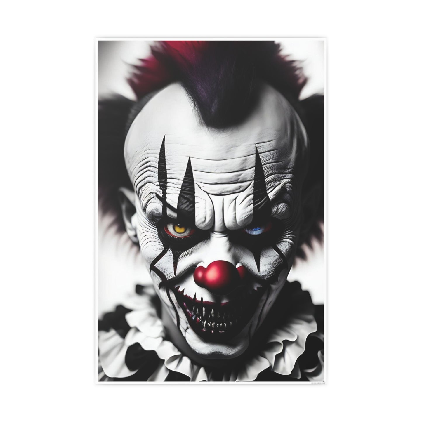 Clown AI Gen Photo Art Paper Posters