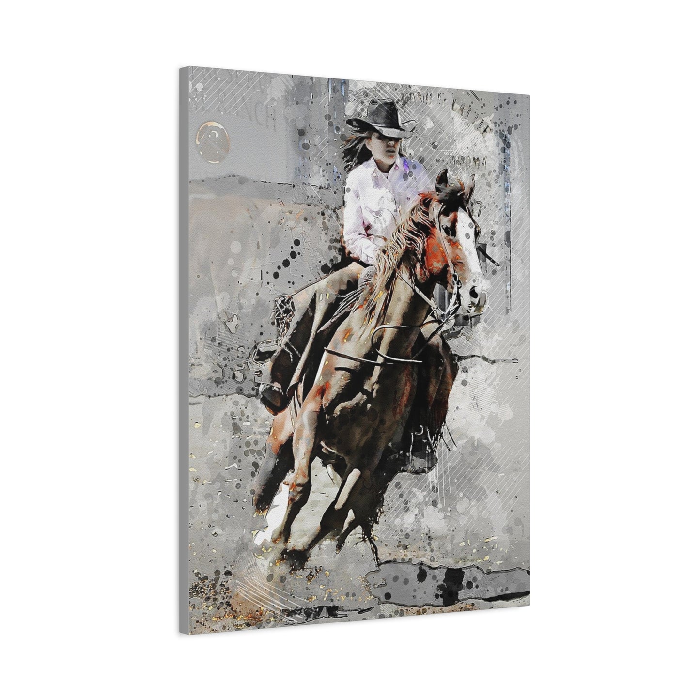 Rodeo Matte Canvas, Stretched, 1.25"