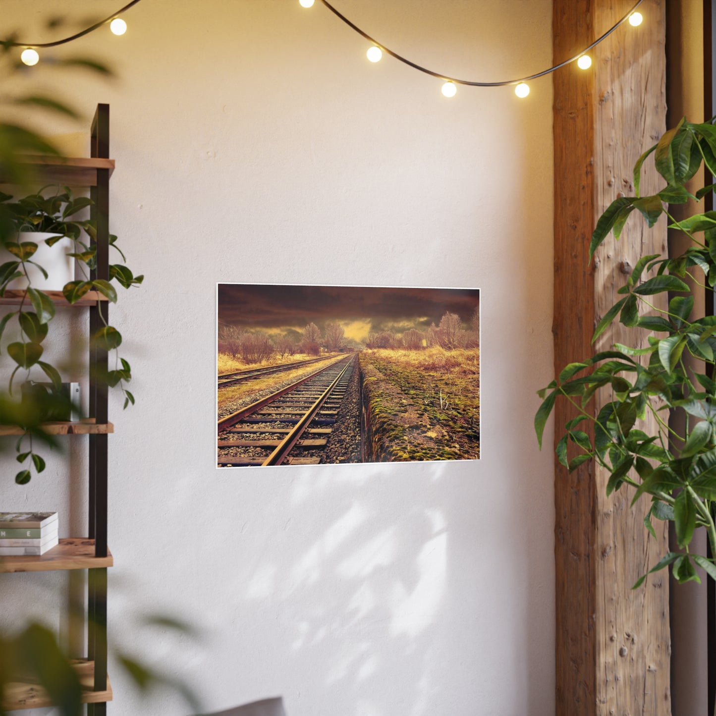 Tracks Photo Art Paper Posters