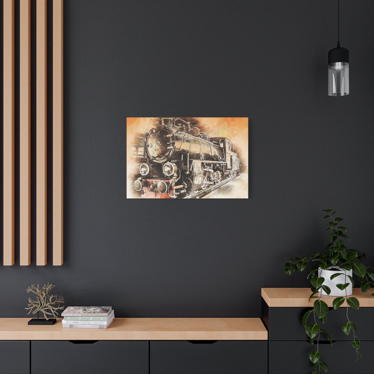 Locomotive Matte Canvas, Stretched, 1.25"