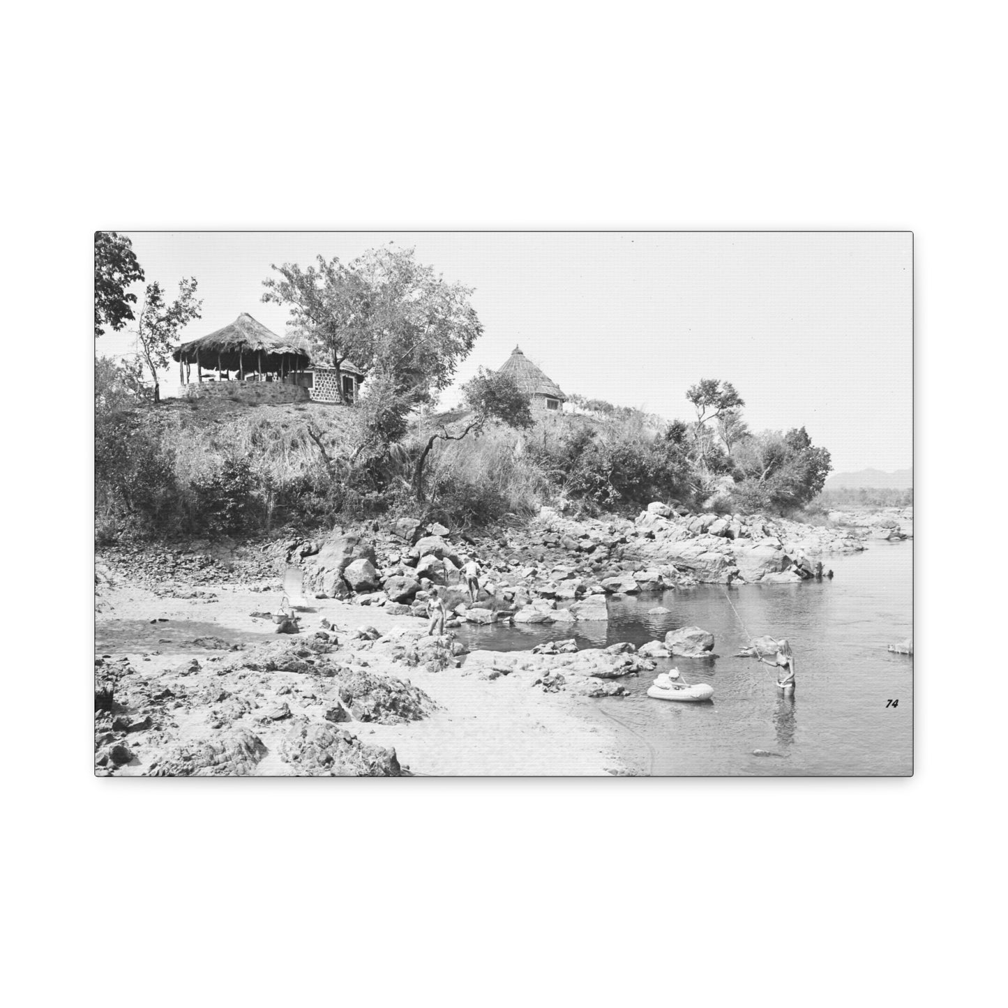 Grand Capitaine Matte Canvas, Stretched, 1.25"