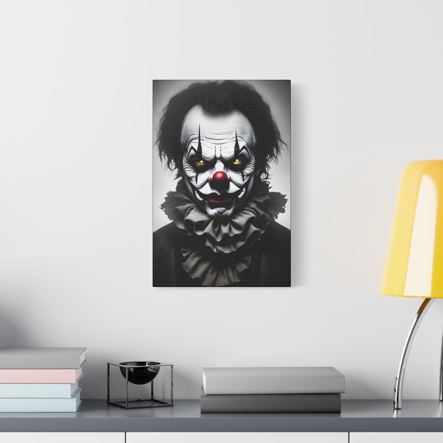Clown AI Gen Matte Canvas, Stretched, 1.25"