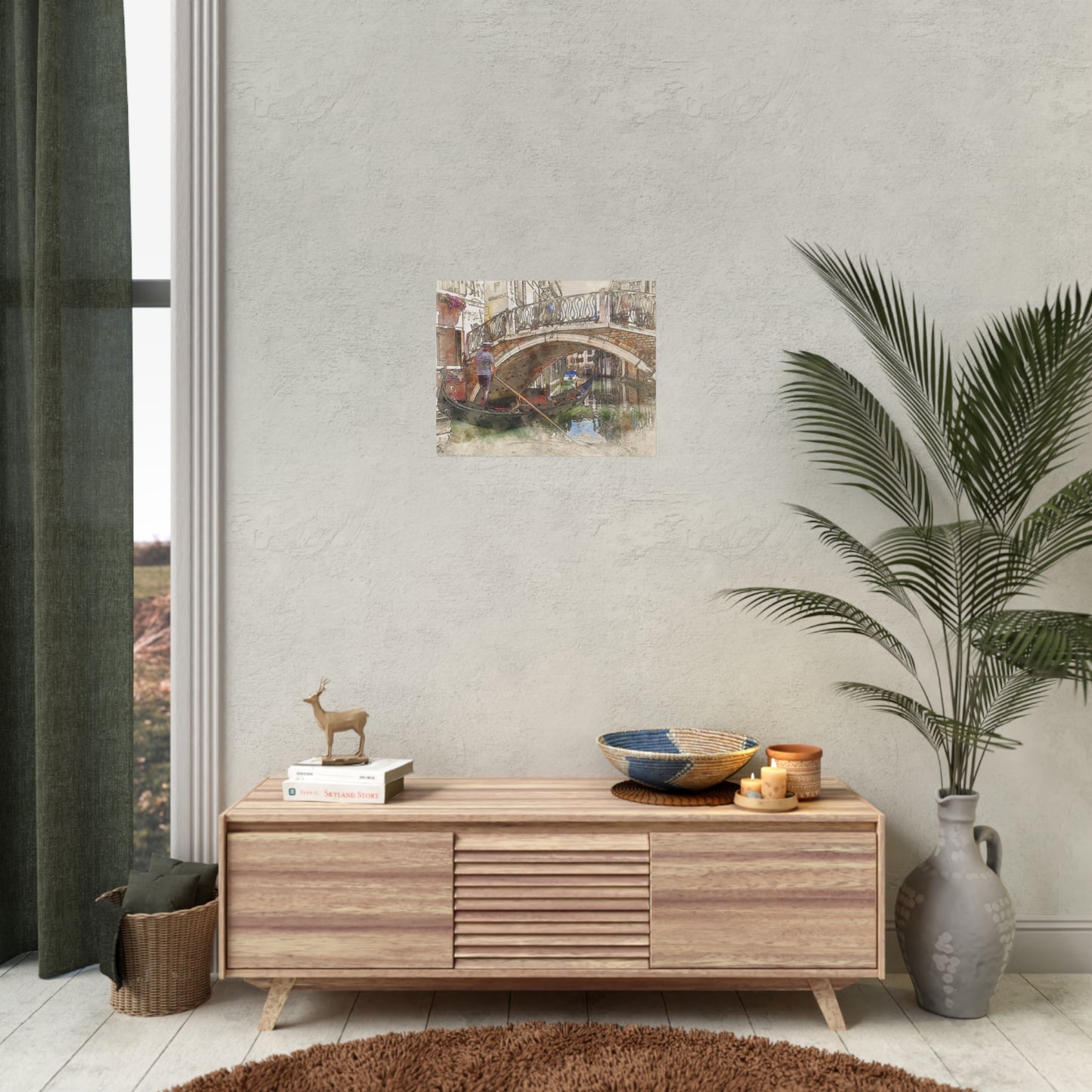 Gondola Rolled Posters
