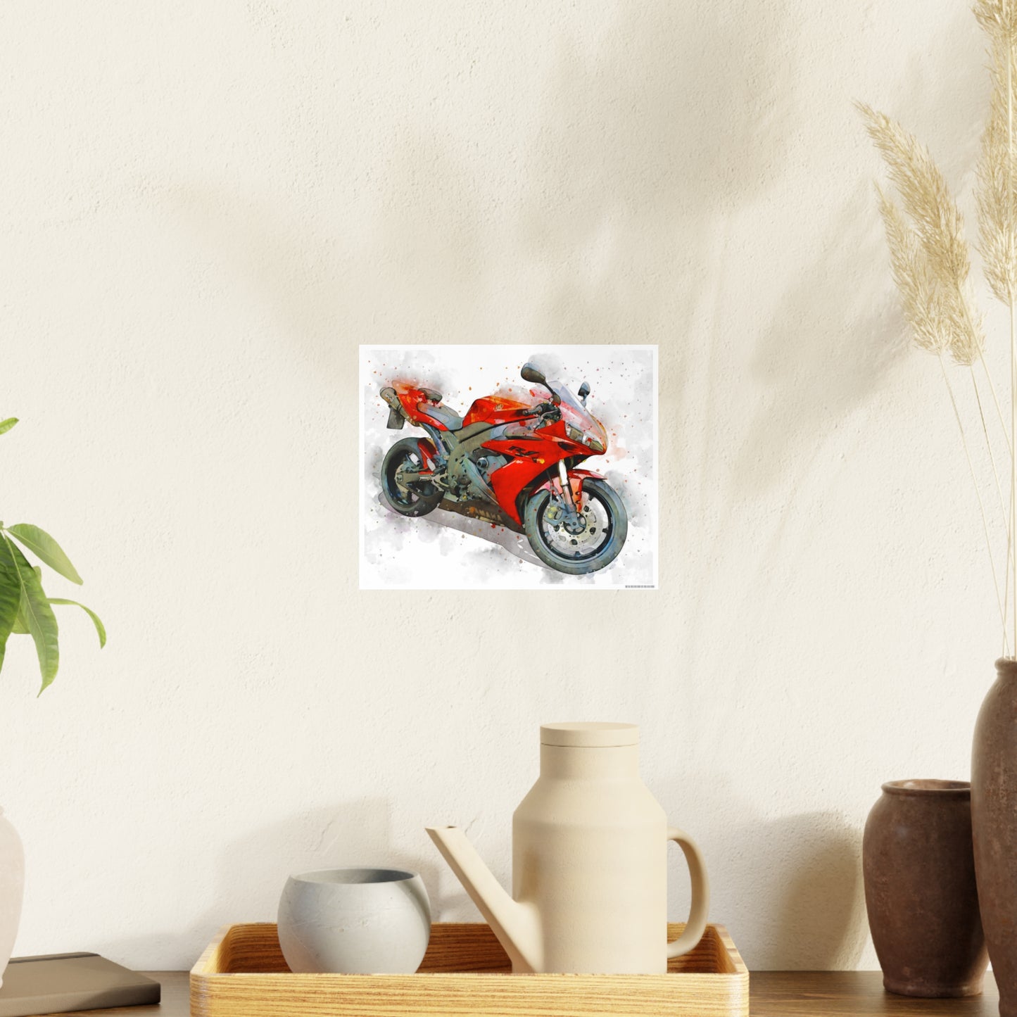 Yamaha R1 Photo Art Paper Posters