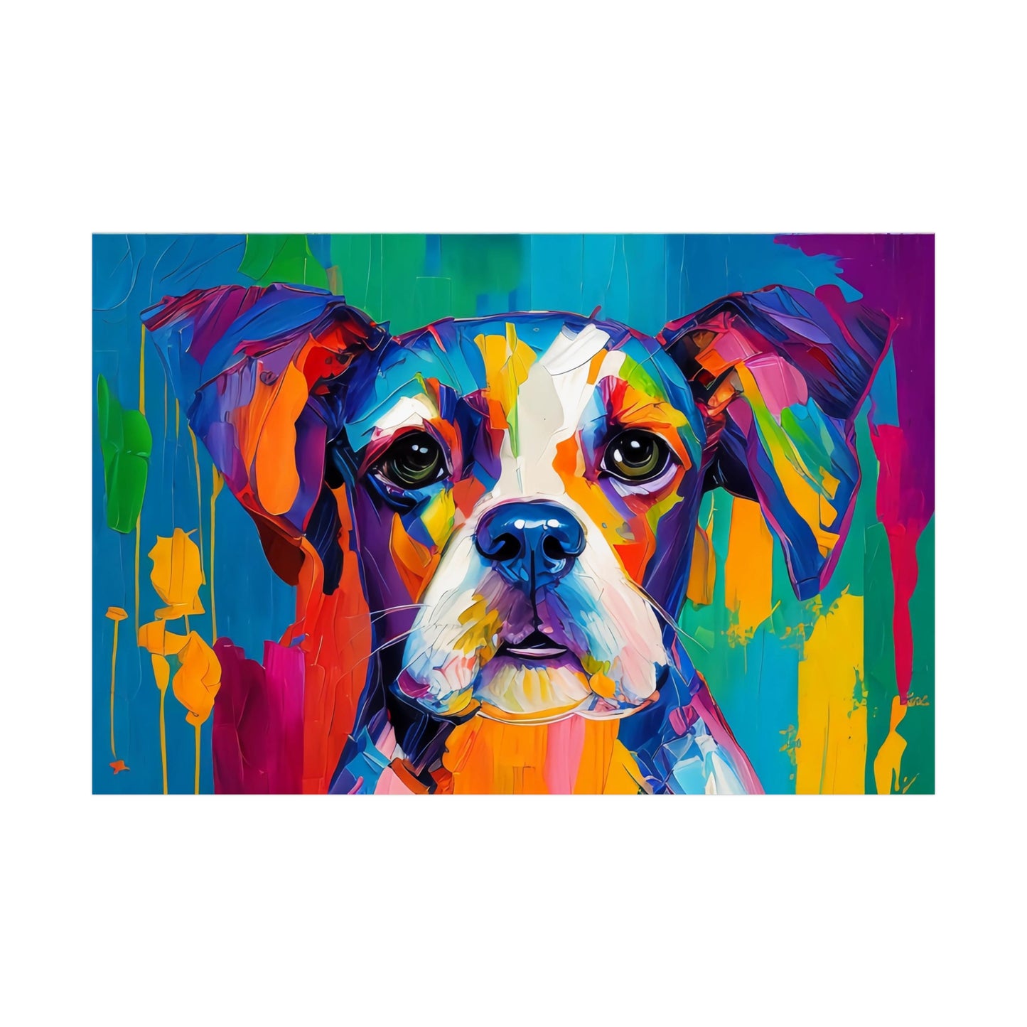 Dog AI Gen Rolled Posters