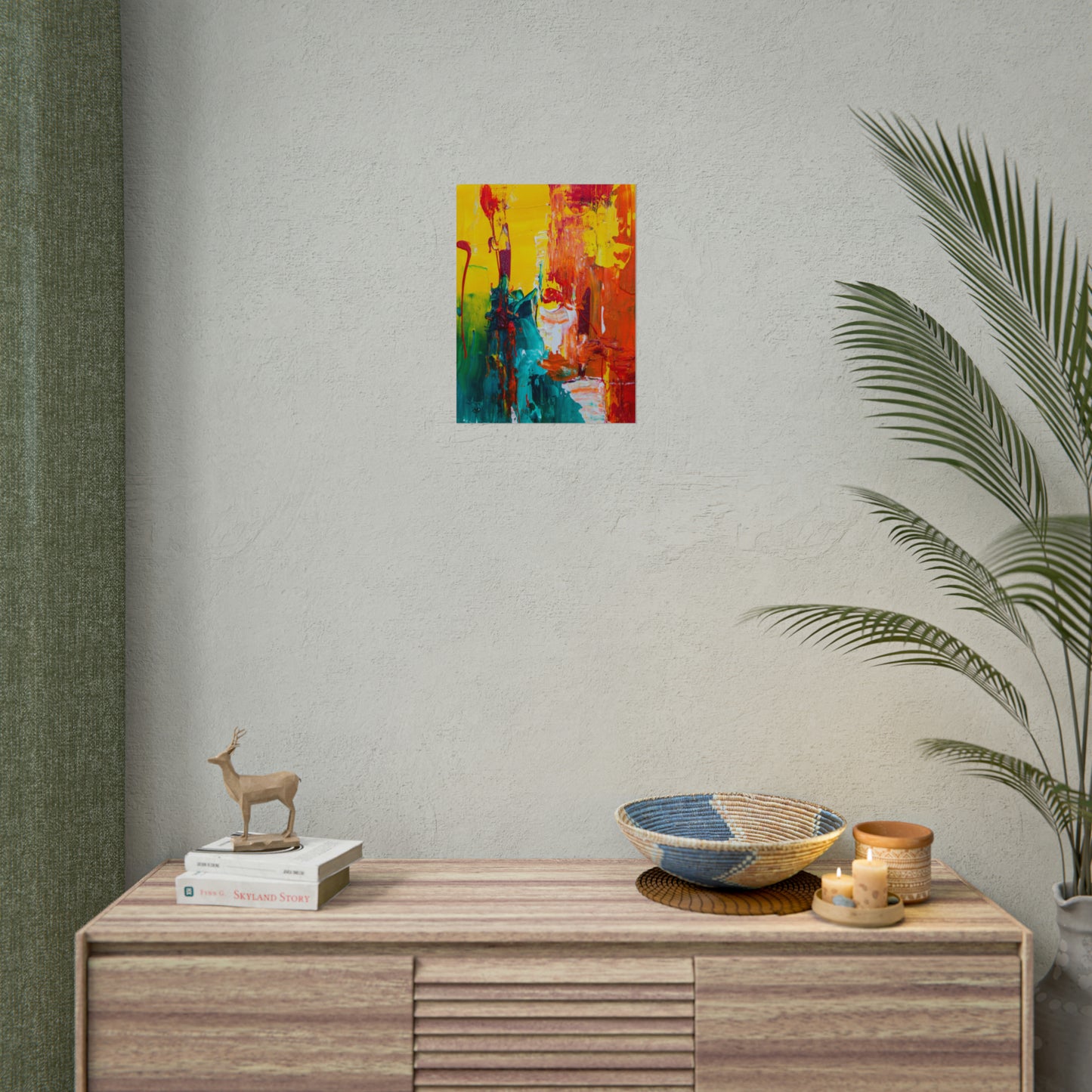 Abstract Rolled Posters