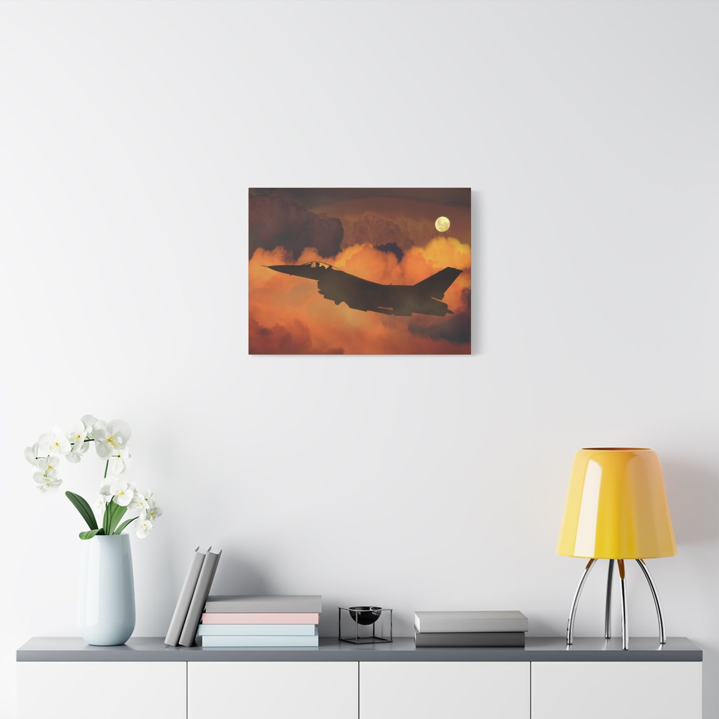 Jet Fighter Matte Canvas, Stretched, 1.25"