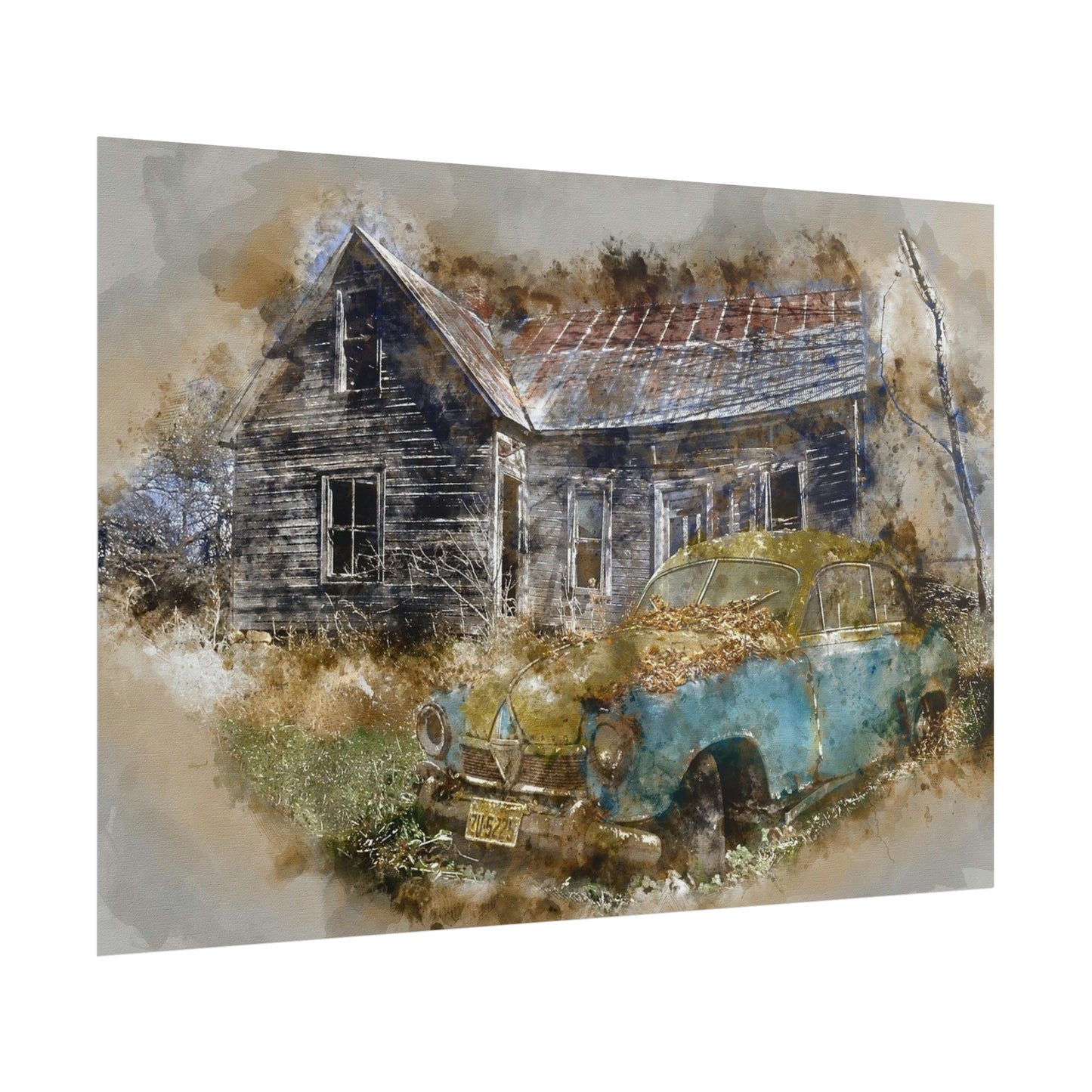 Old Barn Rolled Posters