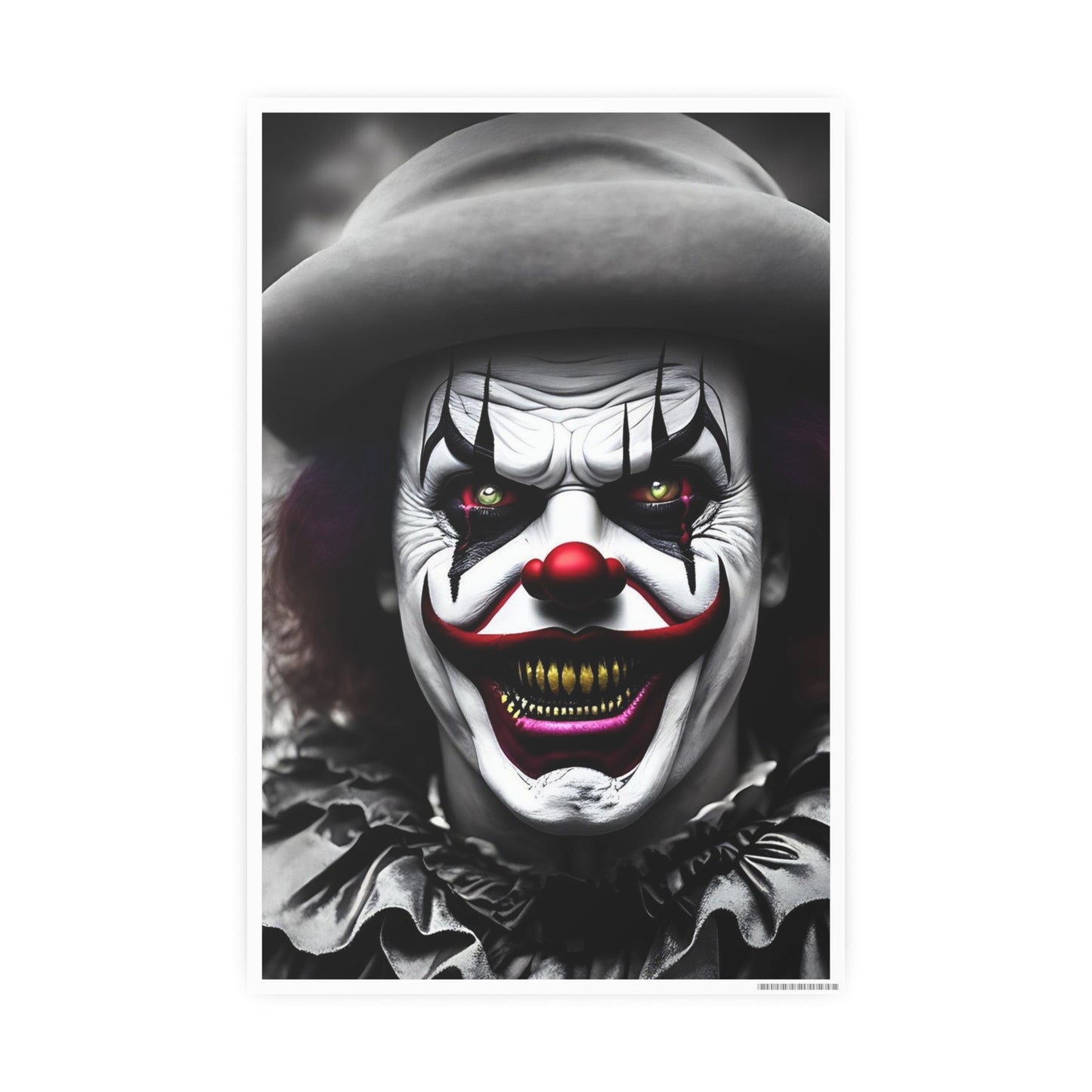 Clown AI Gen Photo Art Paper Posters