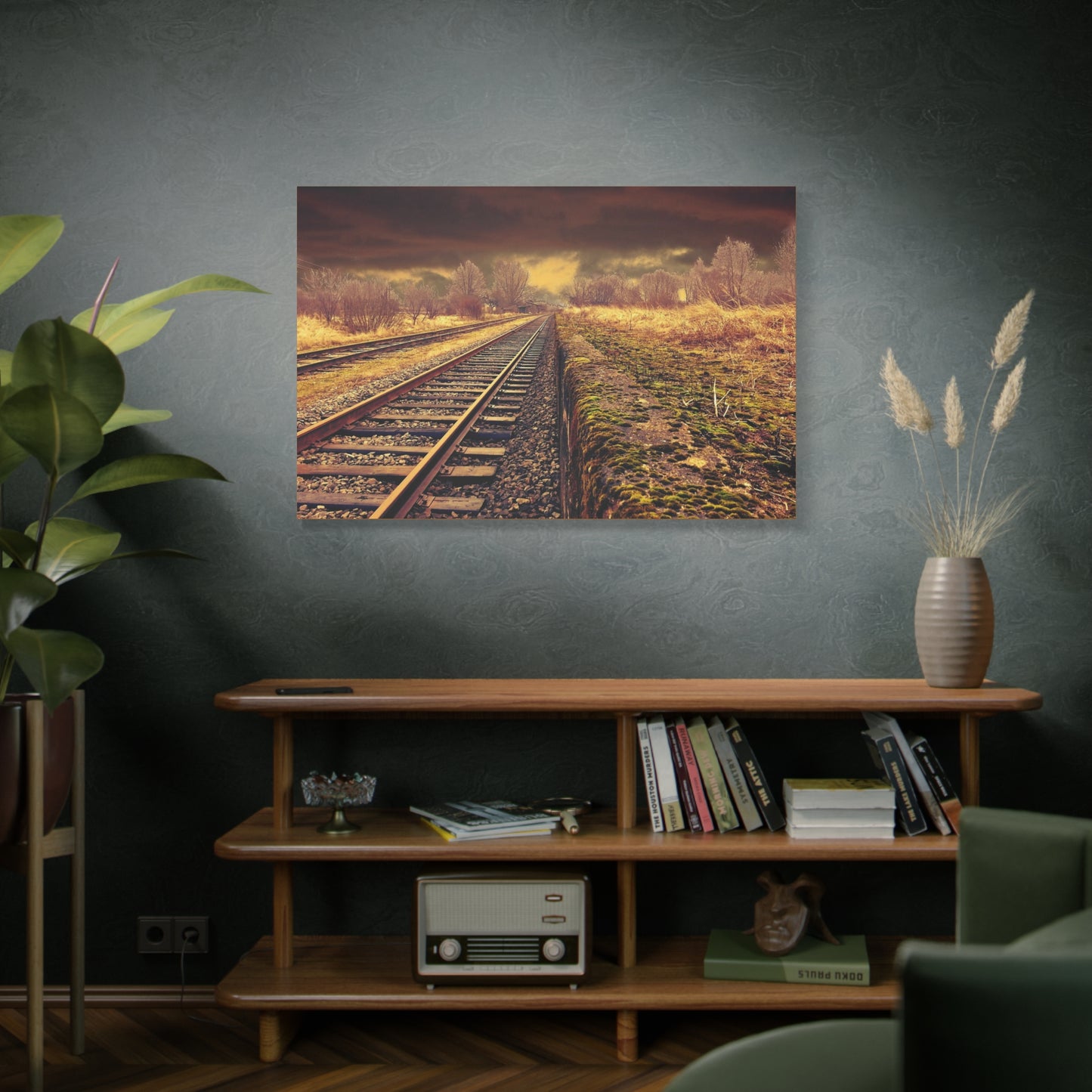 Tracks Matte Canvas, Stretched, 1.25"
