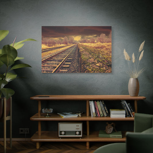 Tracks Matte Canvas, Stretched, 1.25"