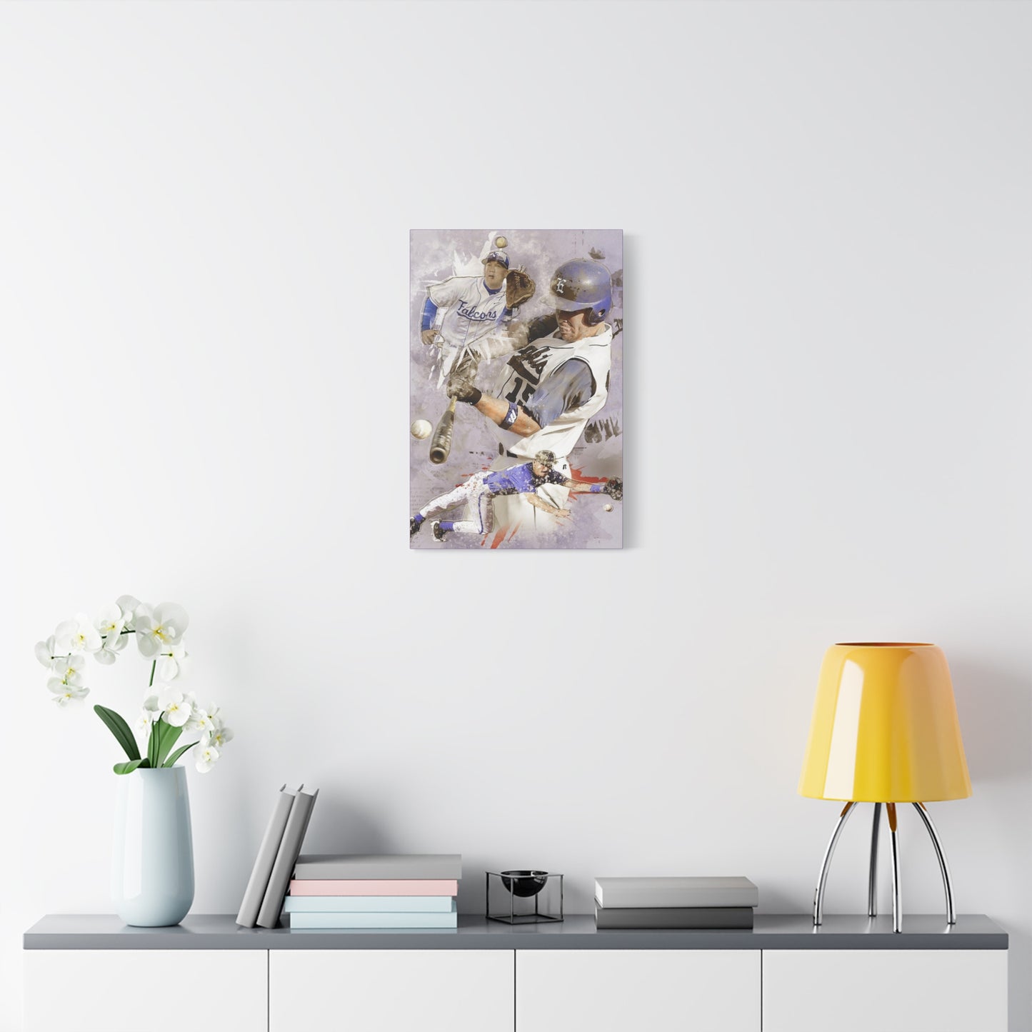 Baseball Matte Canvas, Stretched, 1.25"